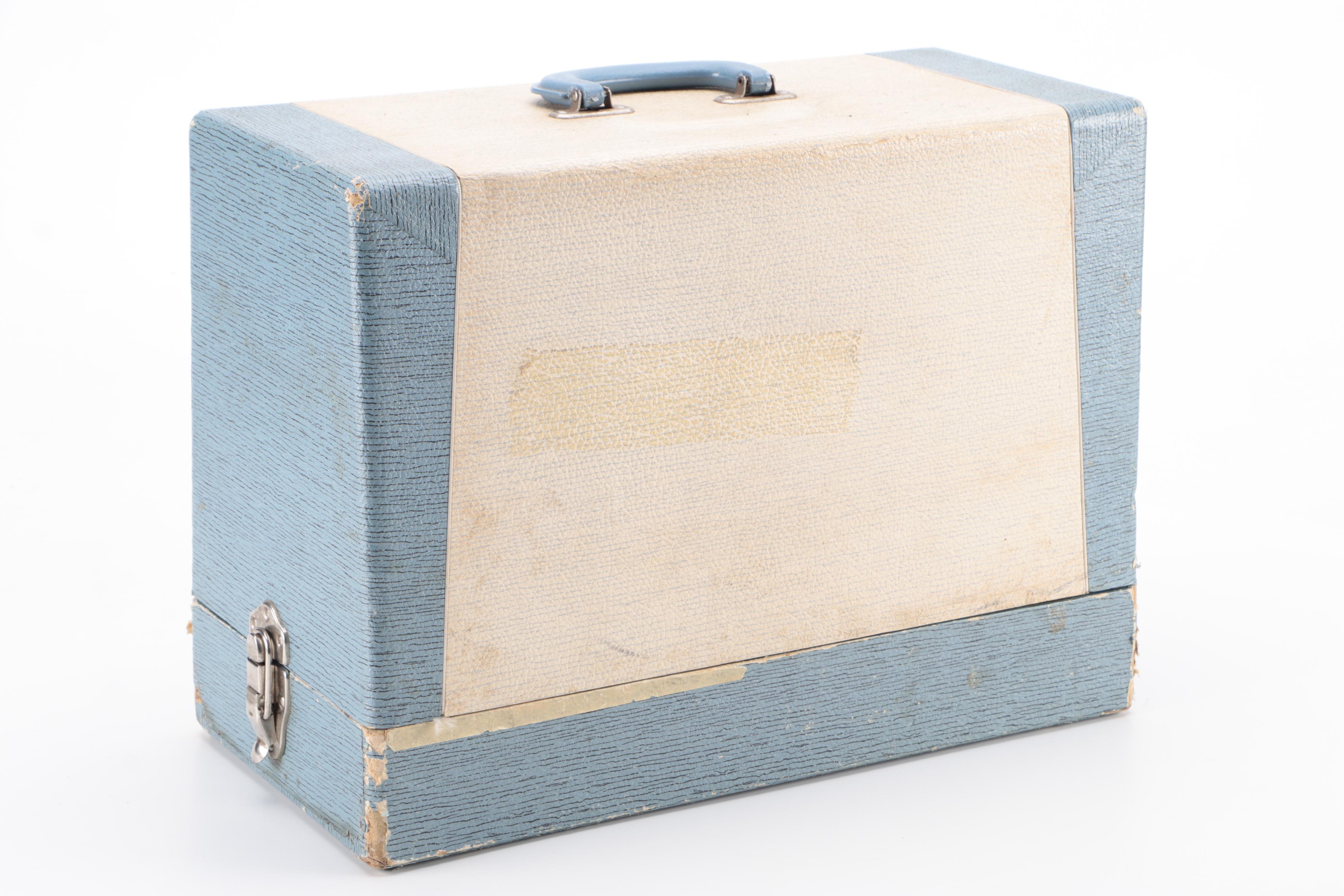 Brant De Luxe Precision Sewing Machine with Accessories, Mid-Late 20th Century