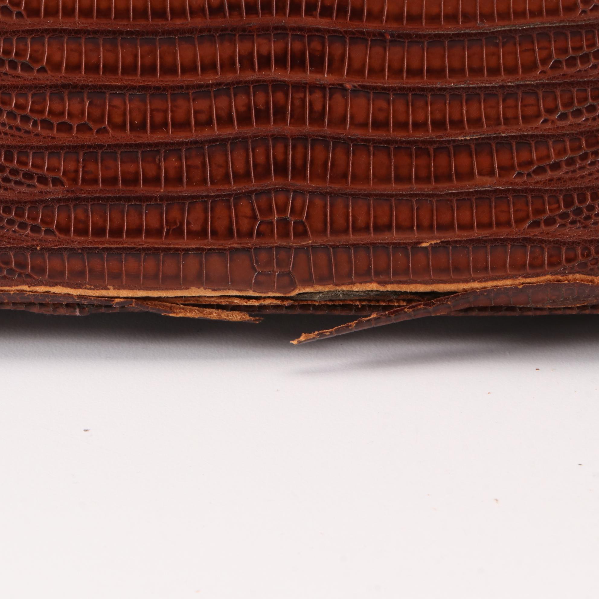 Ostrich and Lizard Skin Handbags