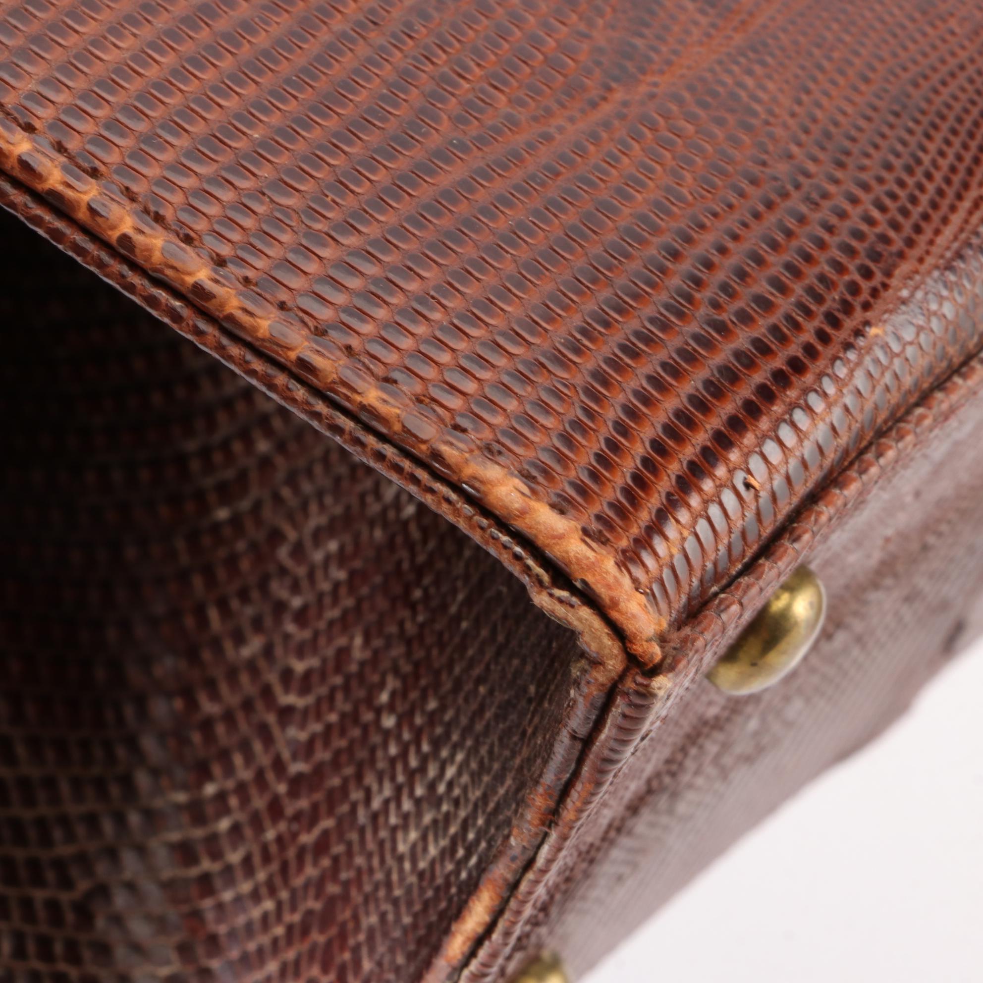 Ostrich and Lizard Skin Handbags