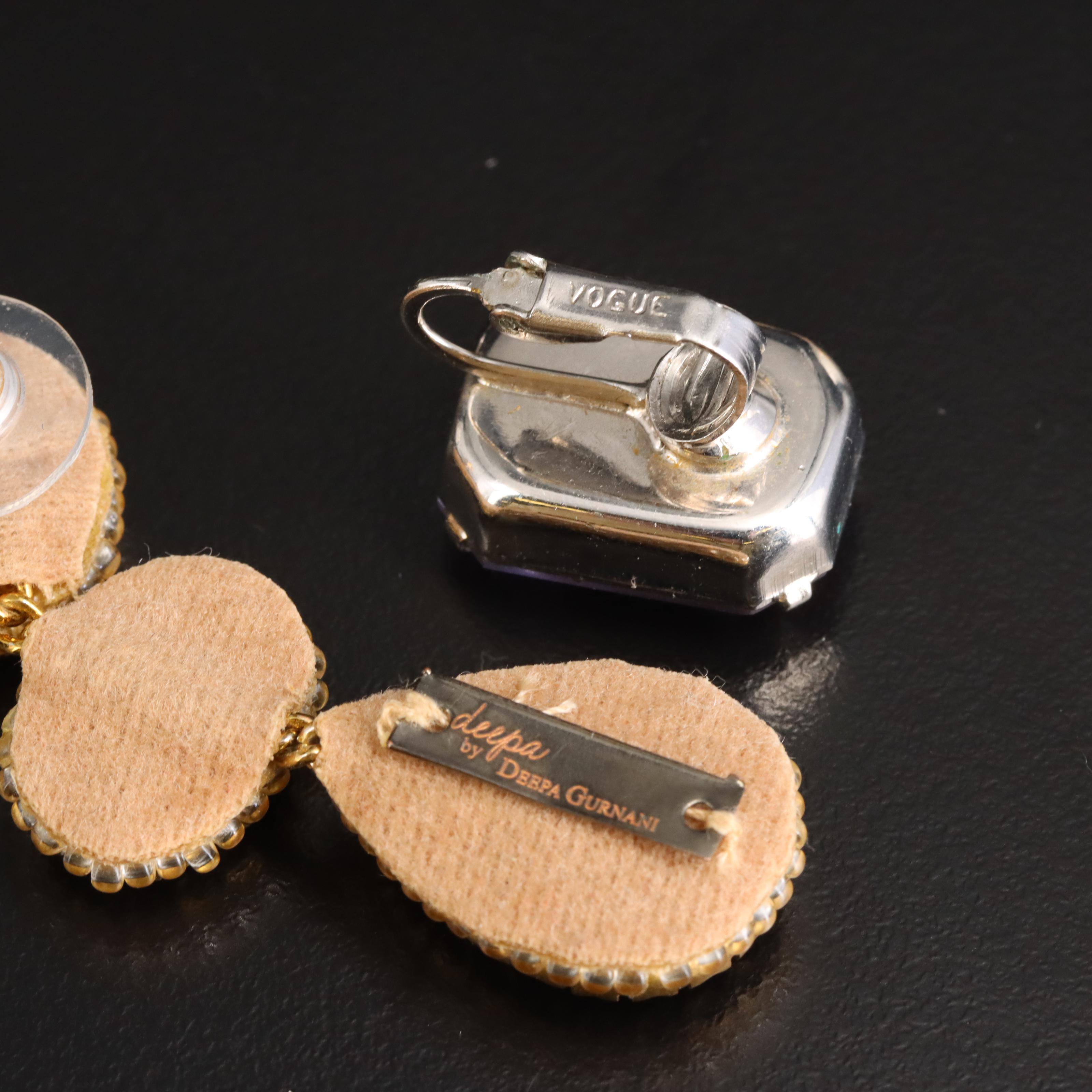 Deepa Gurani and Vogue Featured in Earring Collection