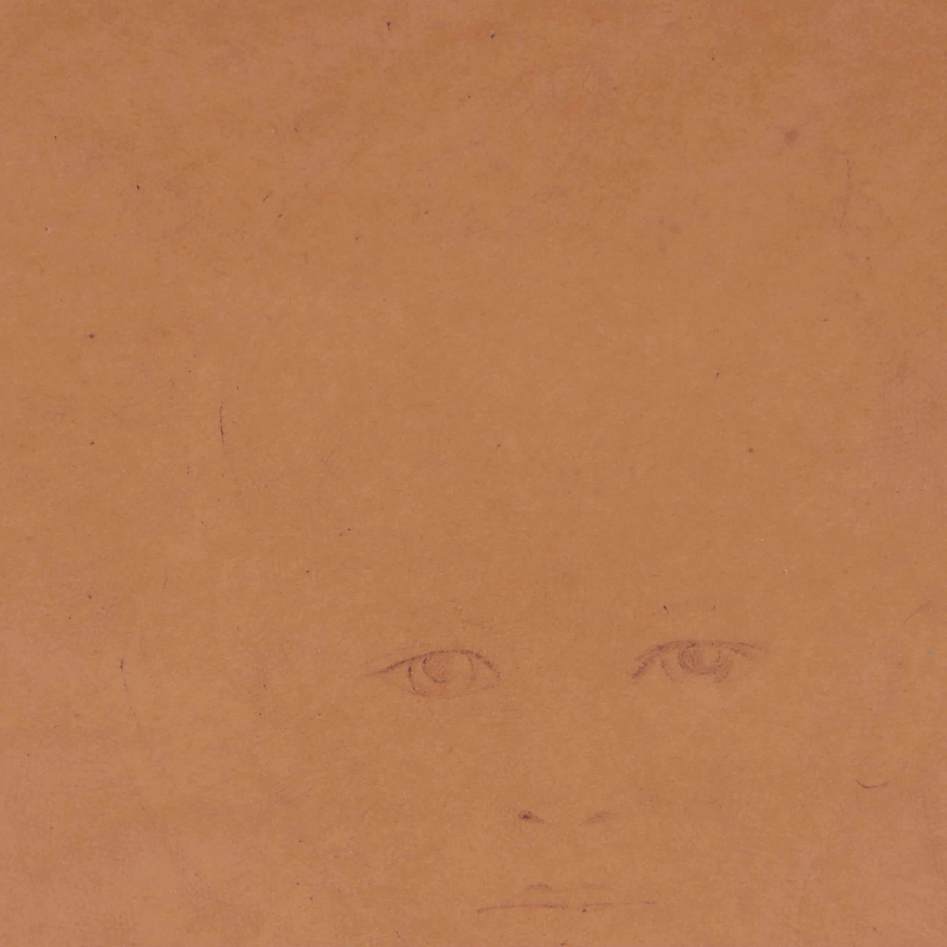 Ink Drawing of Child Portrait