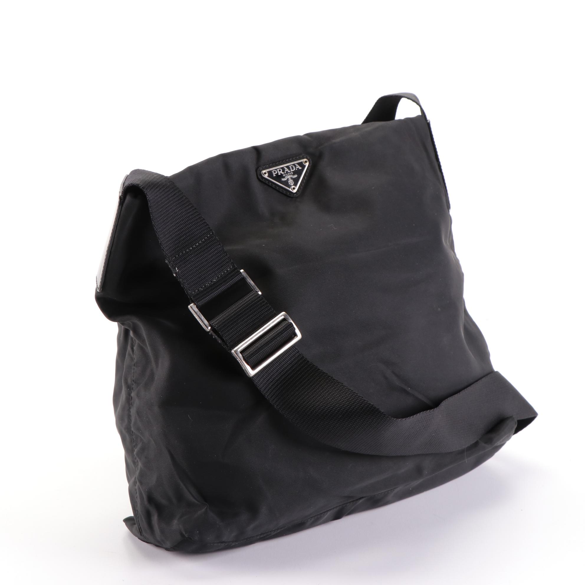 Prada Tessuto Nylon Shoulder Bag
