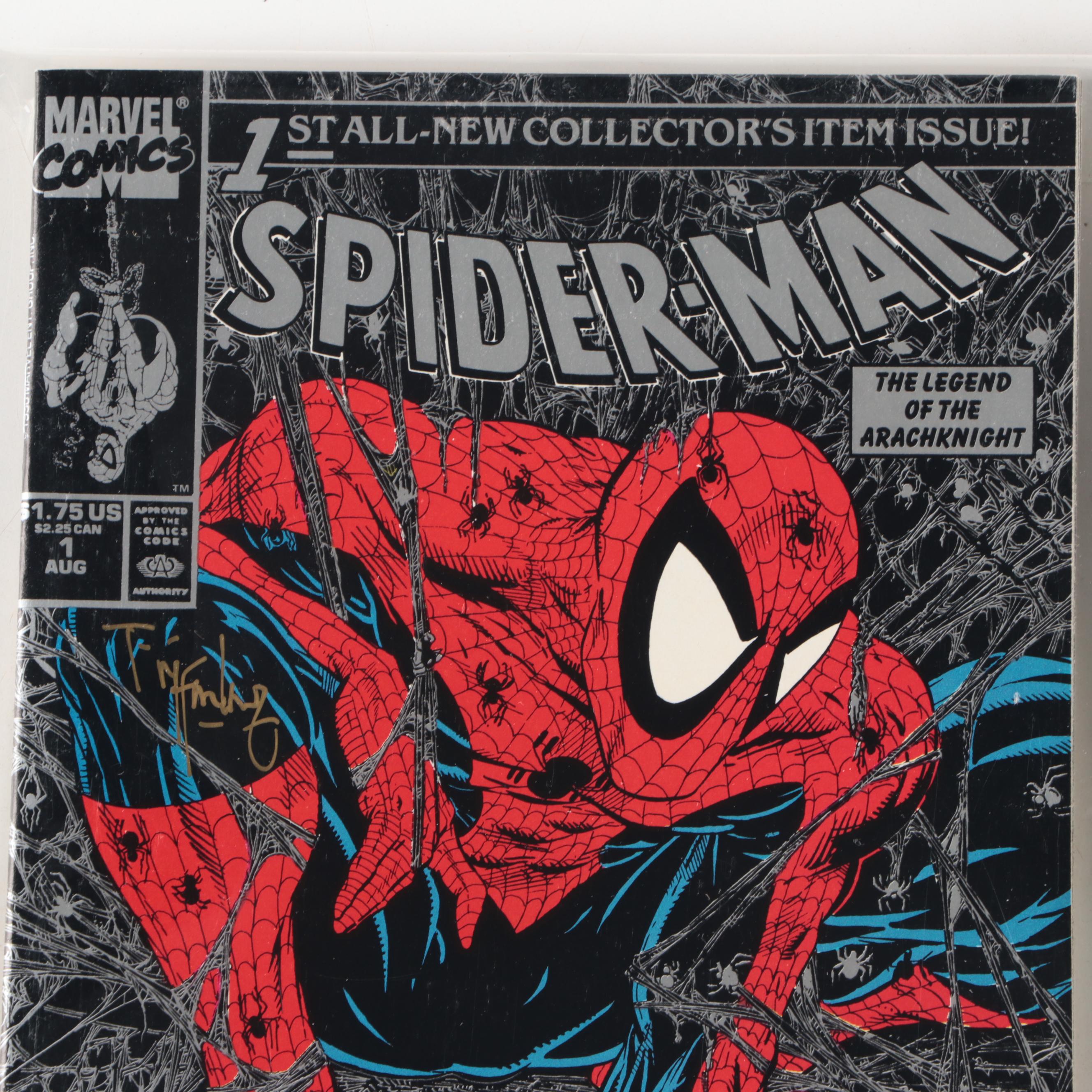 Todd McFarlane Signed Spider-Man "Torment" #1 Collector's Item Issue Comic Books