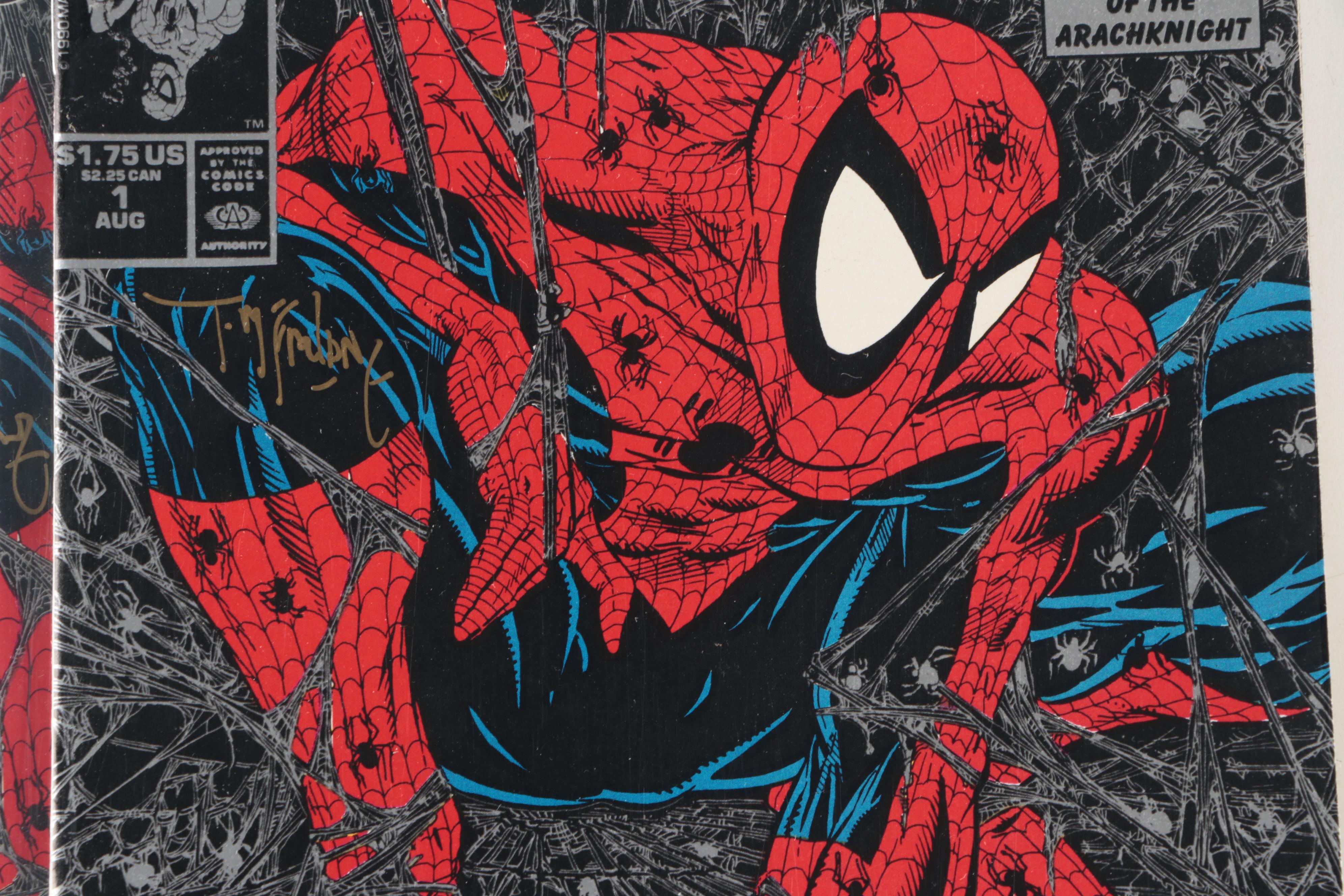 Todd McFarlane Signed Spider-Man "Torment" #1 Collector's Item Issue Comic Books