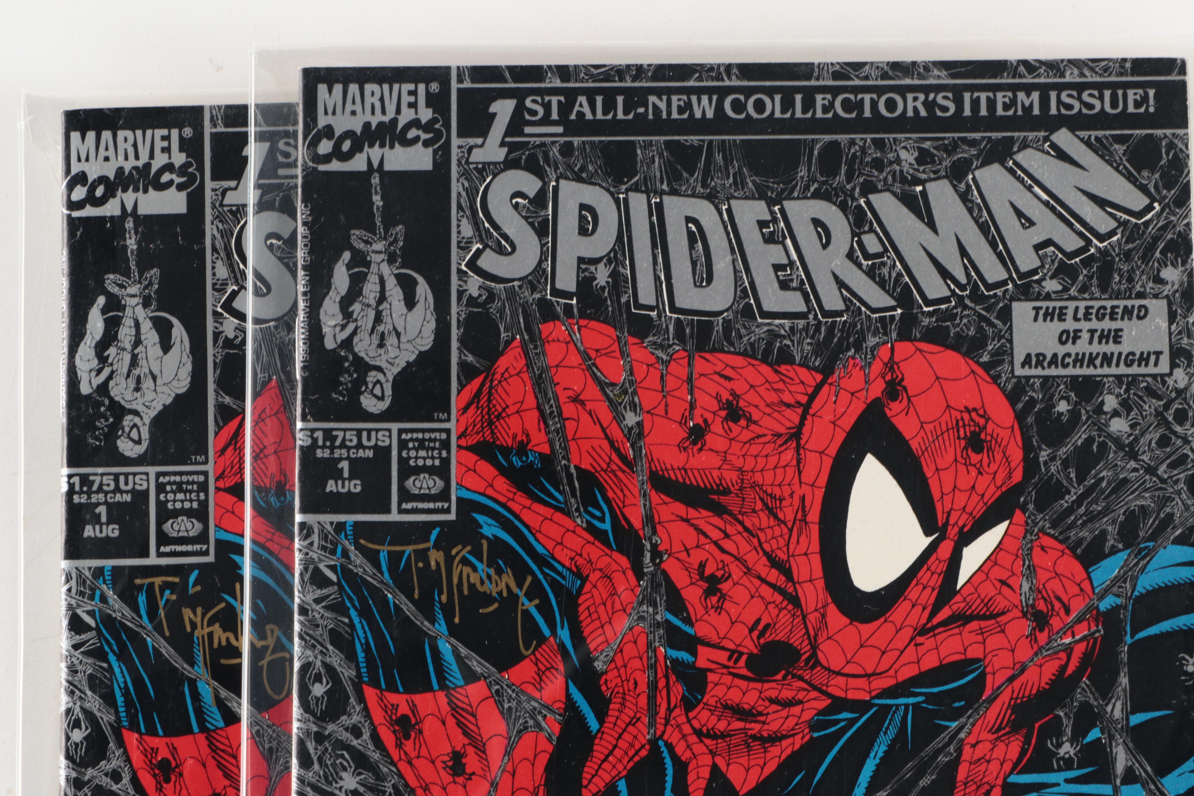 Todd McFarlane Signed Spider-Man "Torment" #1 Collector's Item Issue Comic Books