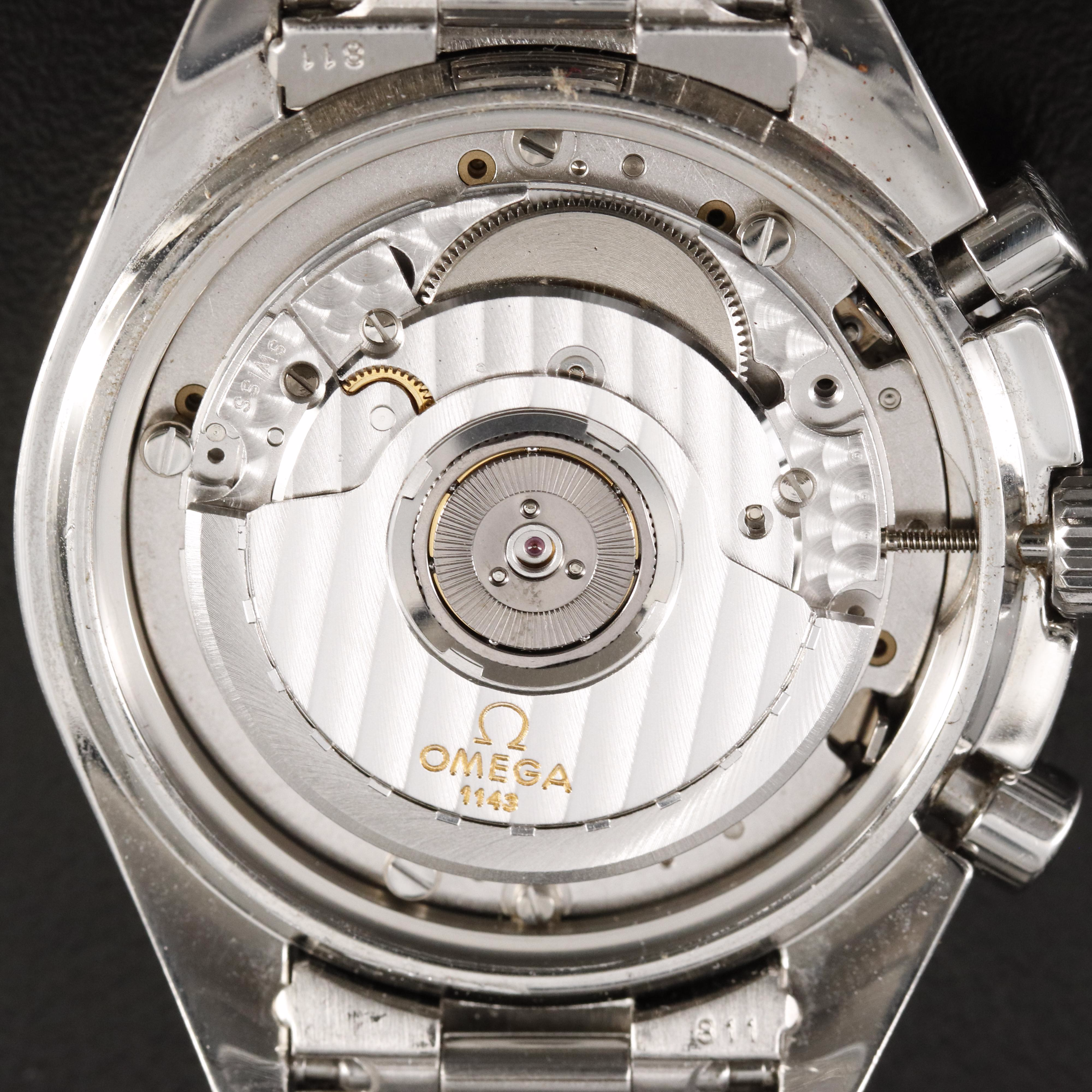 1999 Omega Speedmaster Reduced Automatic Chronograph Watch