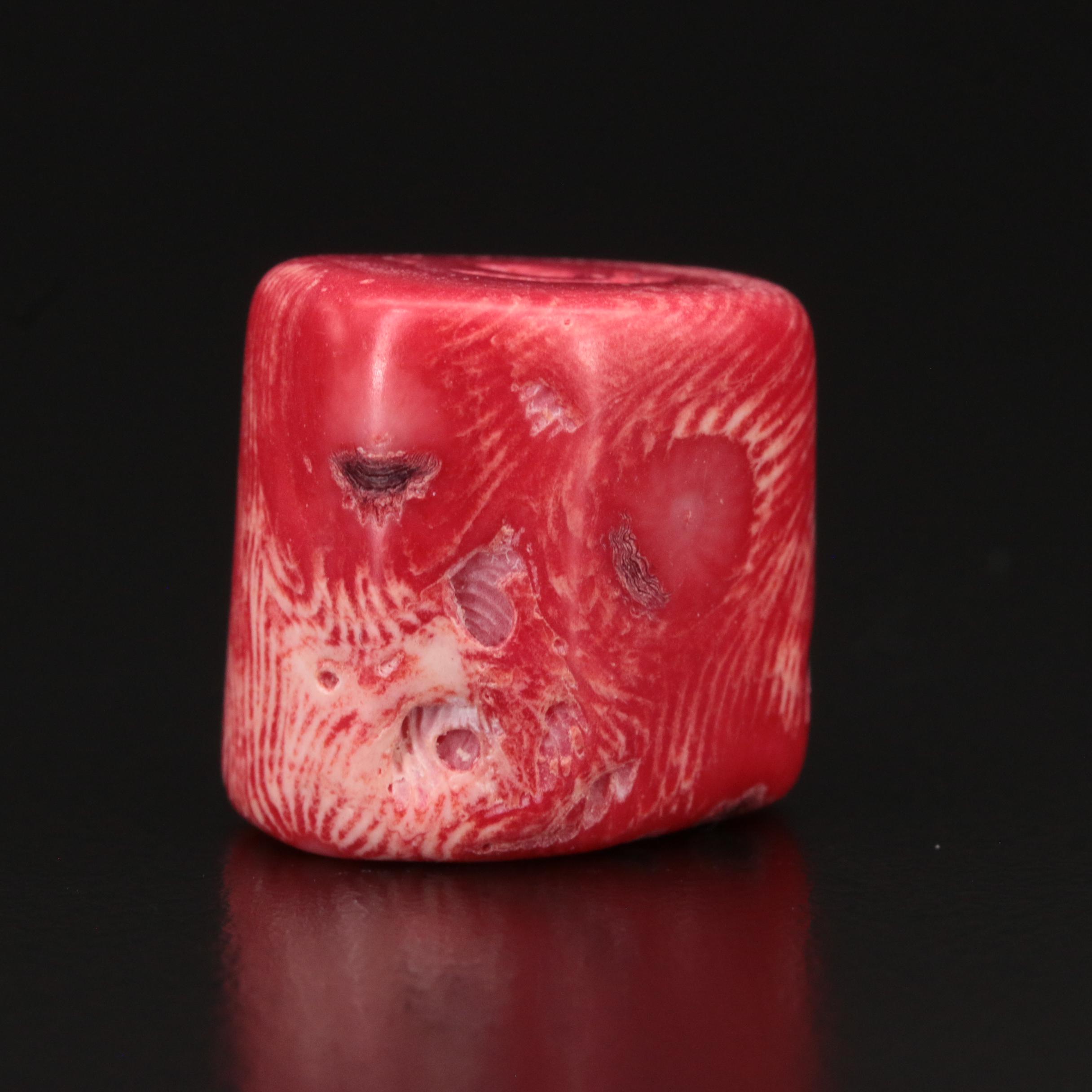 Loose Cylinder Bead Coral