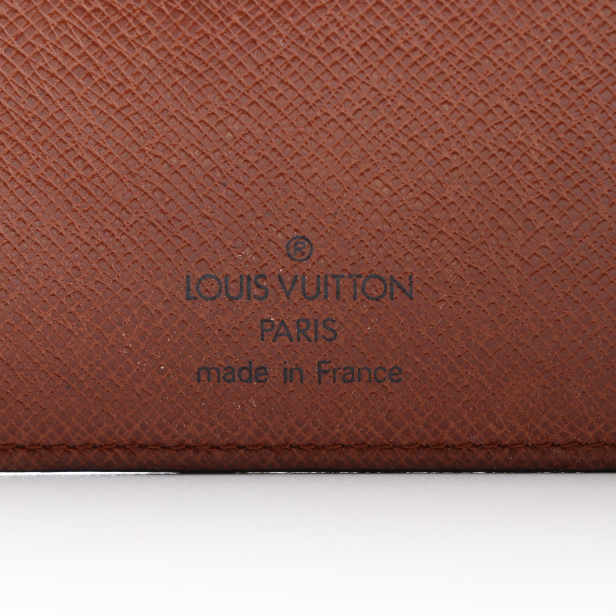 Louis Vuitton Passport Cover and Card Case in Monogram Canvas