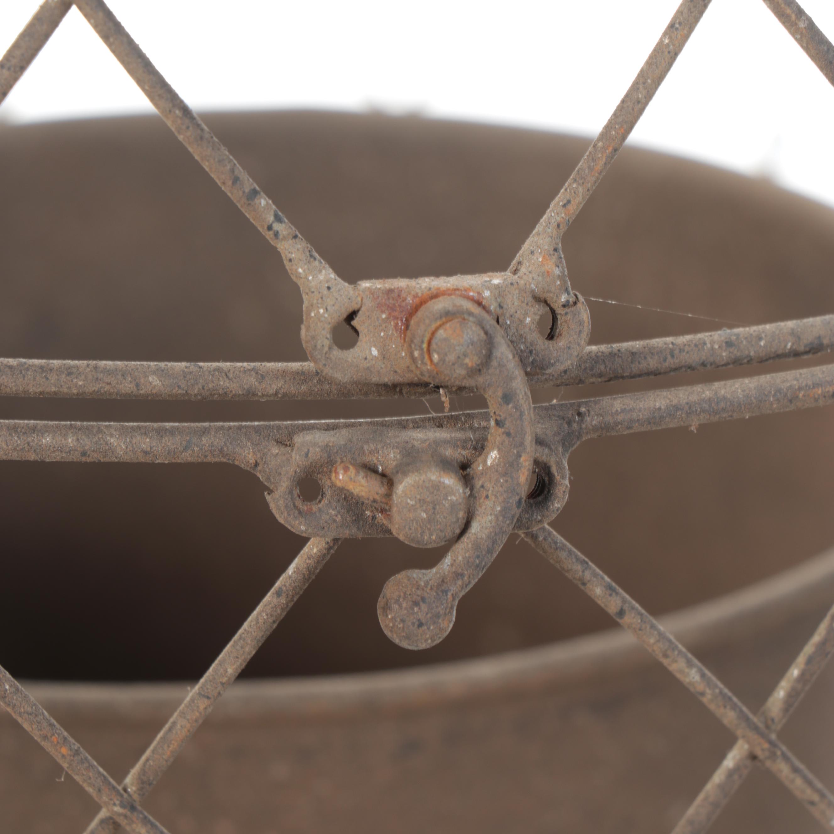 Metal Wire Orb Cage Hanging Planters