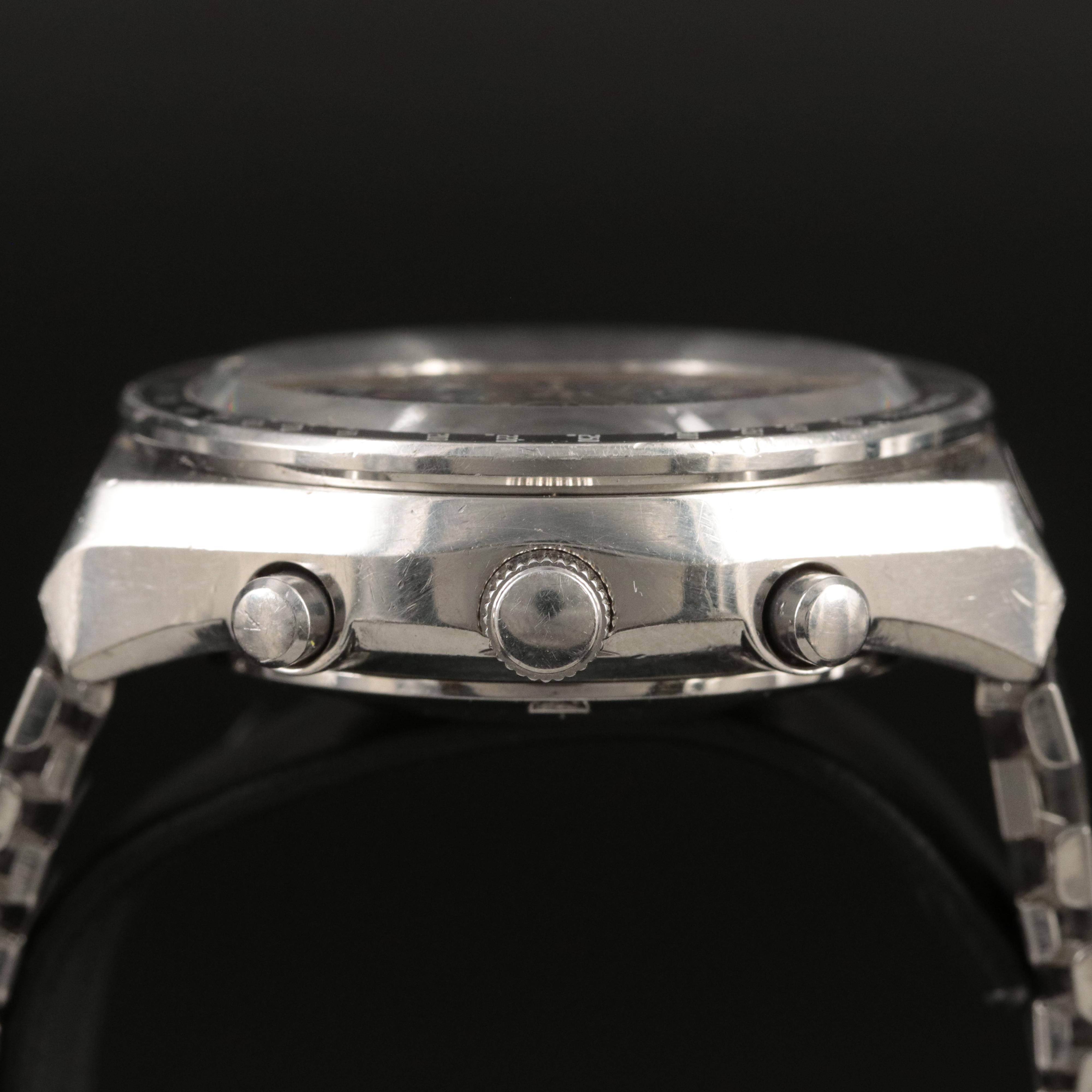 Vintage Seiko Speed - Timer Stainless Steel Chronograph Watch