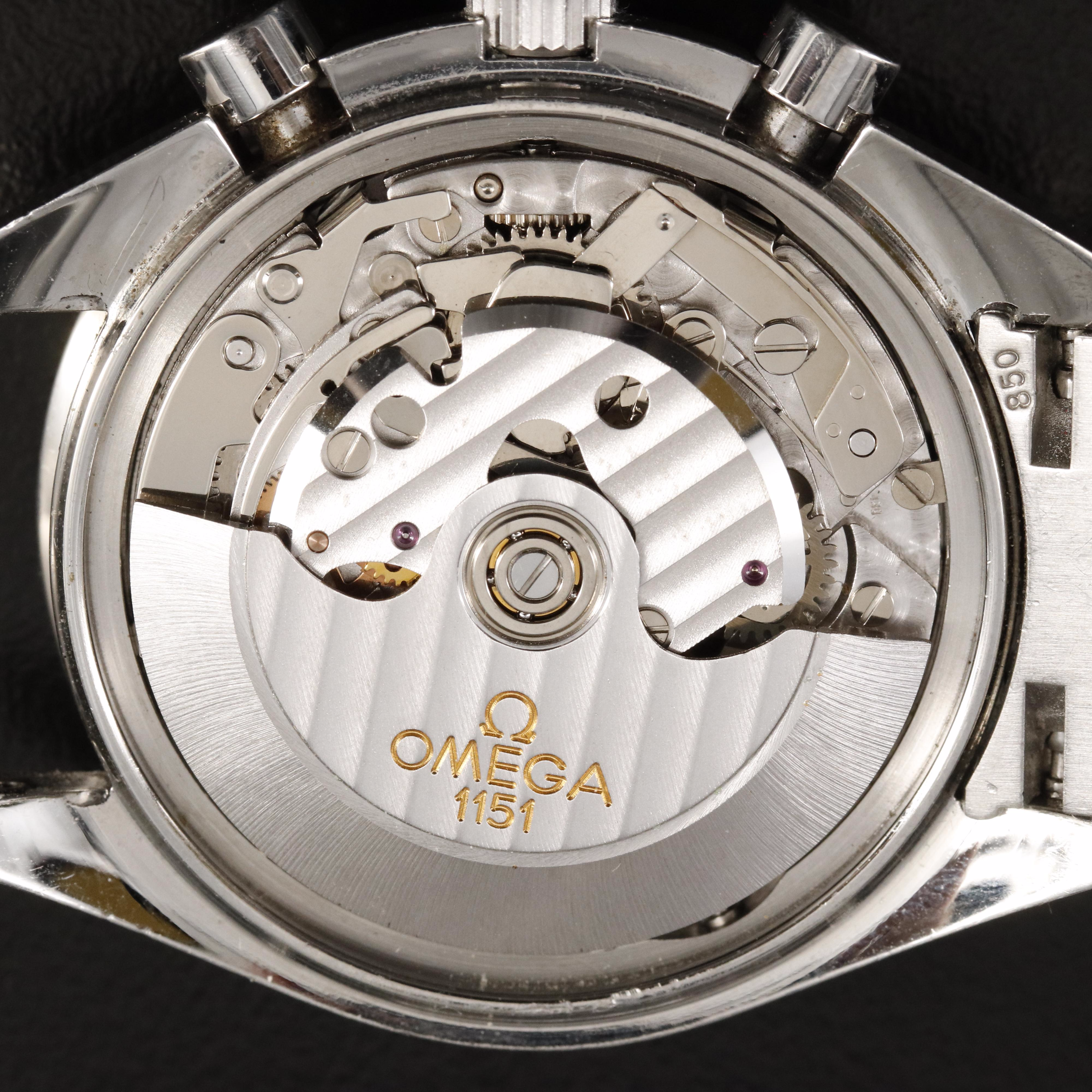 1999 Omega Speedmaster Automatic Triple Calendar Chronograph Watch