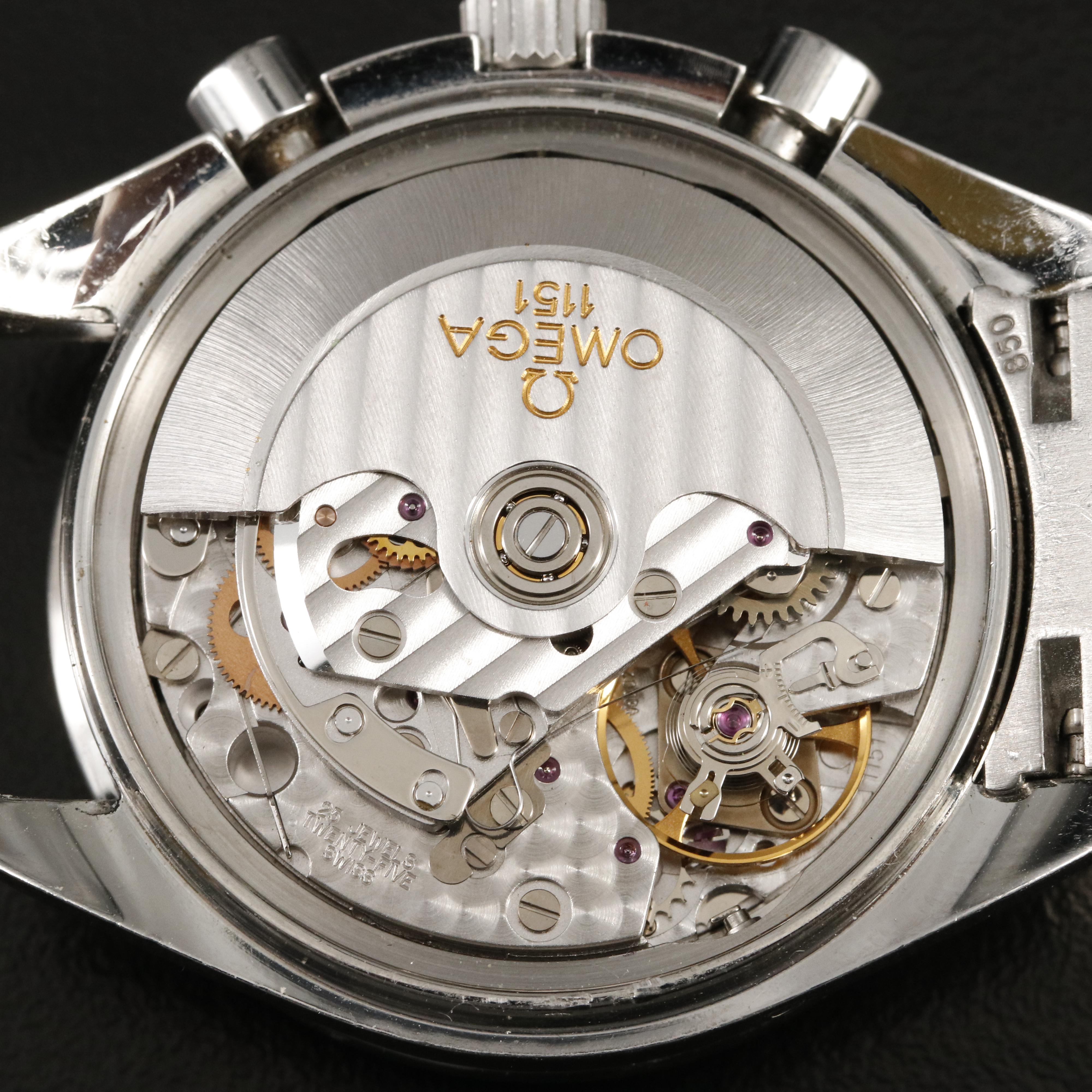 1999 Omega Speedmaster Automatic Triple Calendar Chronograph Watch