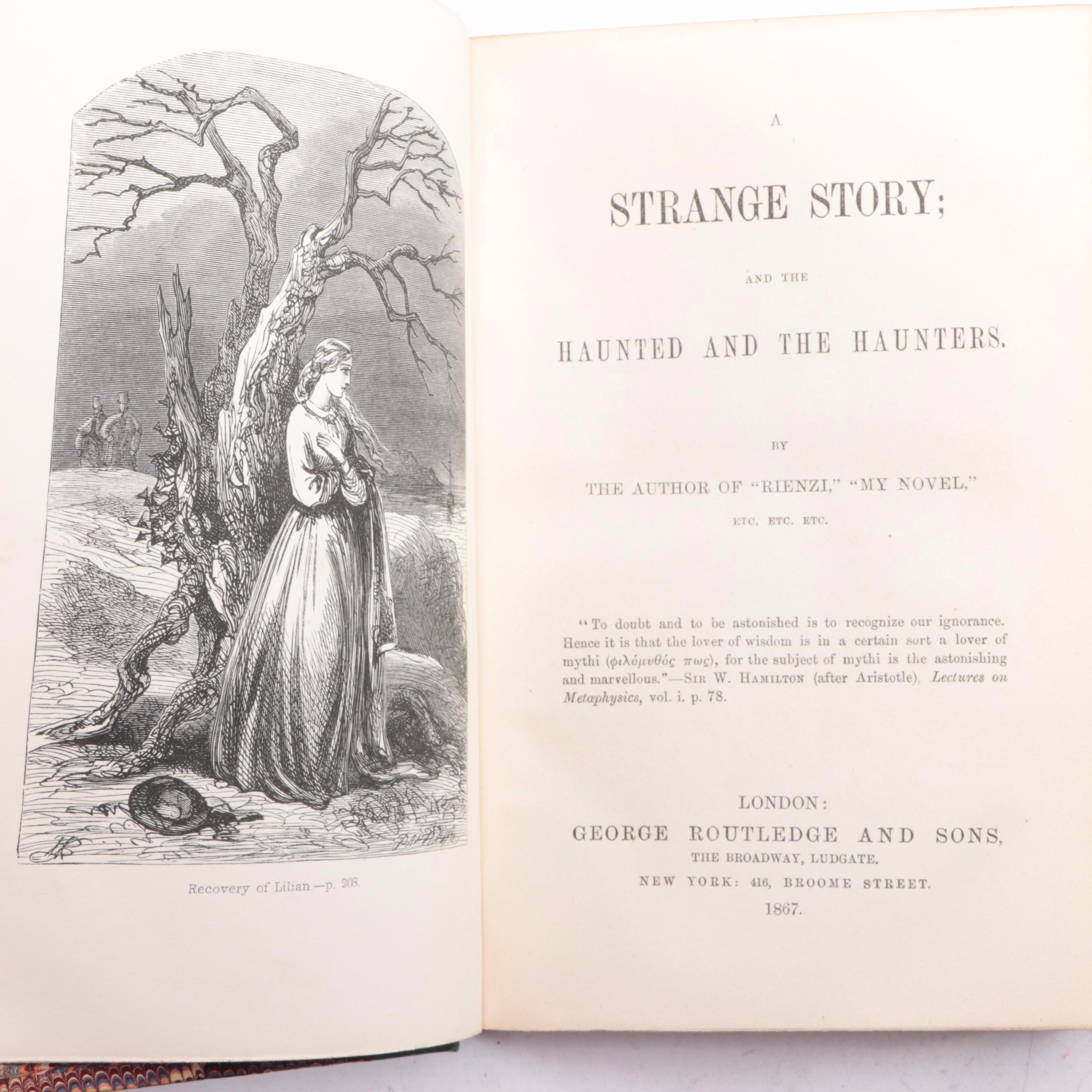 "The Novels of Edward Bulwer-Lytton" Twenty-Three Volume Set, 1867