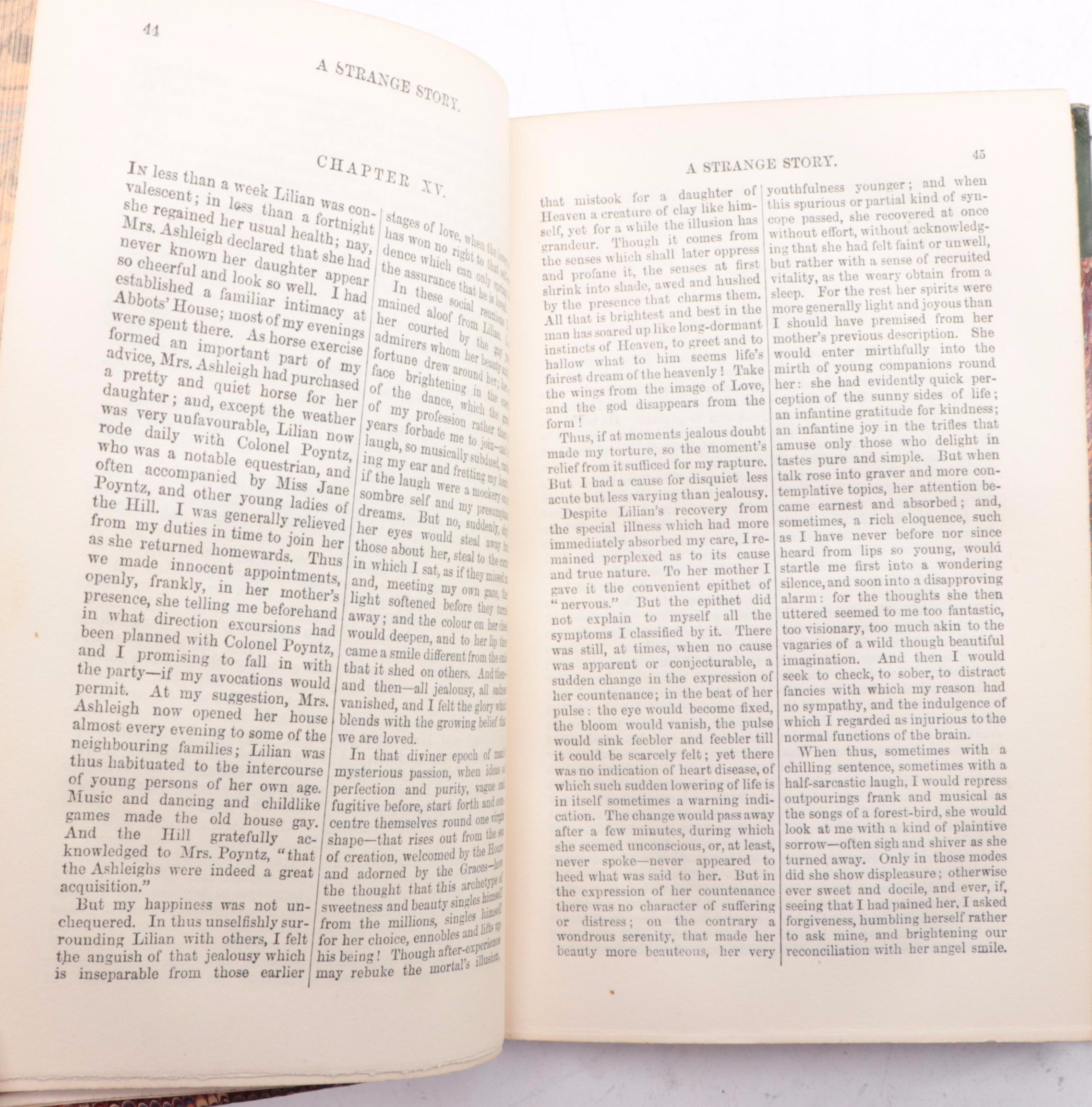 "The Novels of Edward Bulwer-Lytton" Twenty-Three Volume Set, 1867