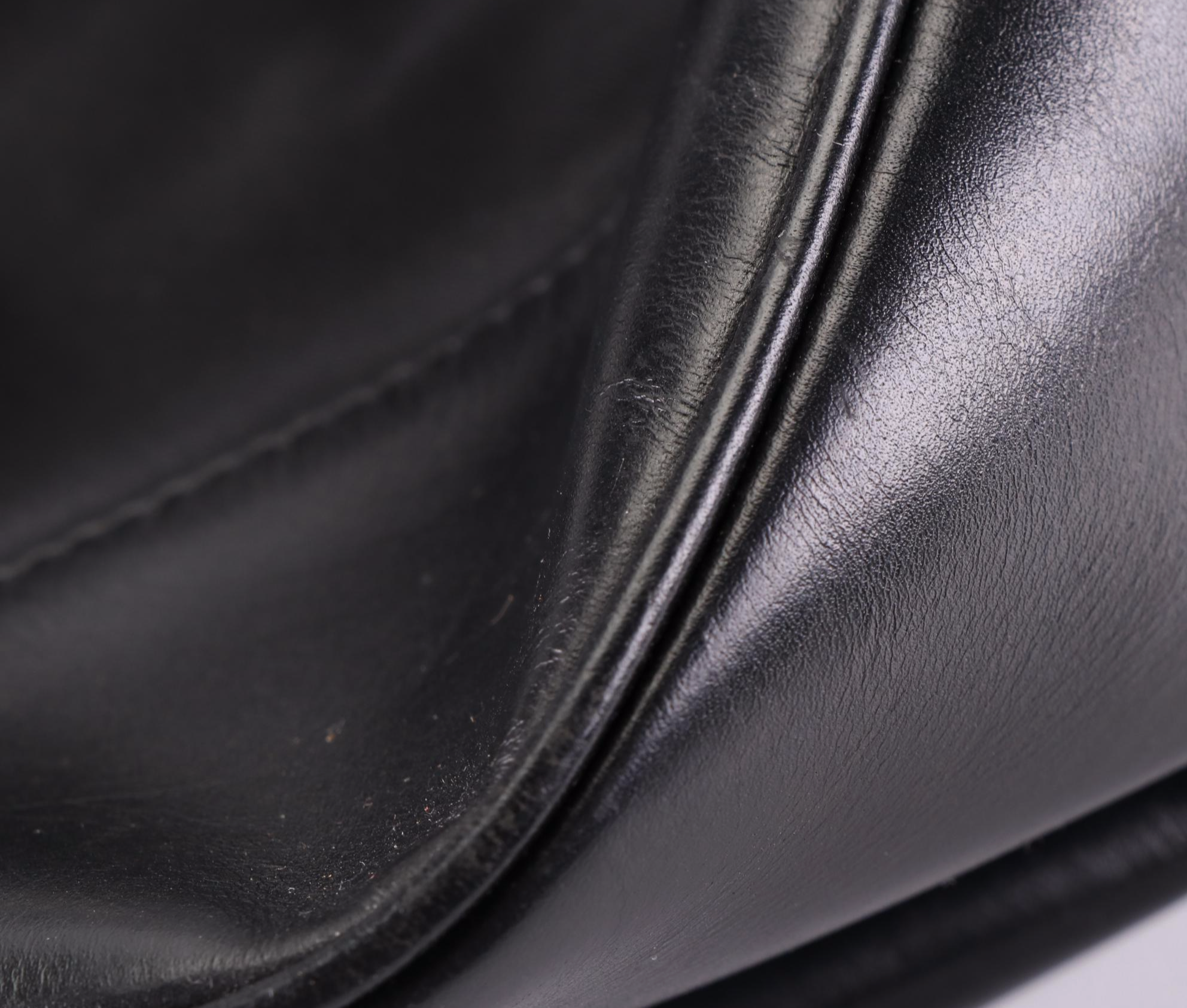 Prada Moon Baguette in Black Tessuto Nylon and Leather