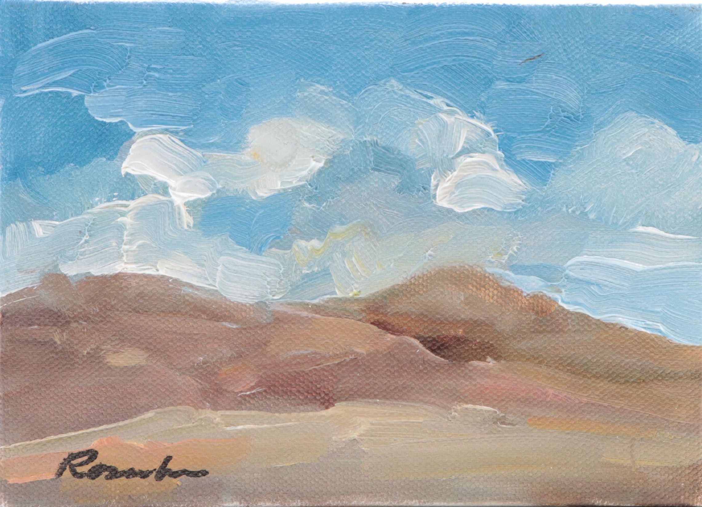 Sally Rosenbaum Landscape Oil Painting, 21st Century