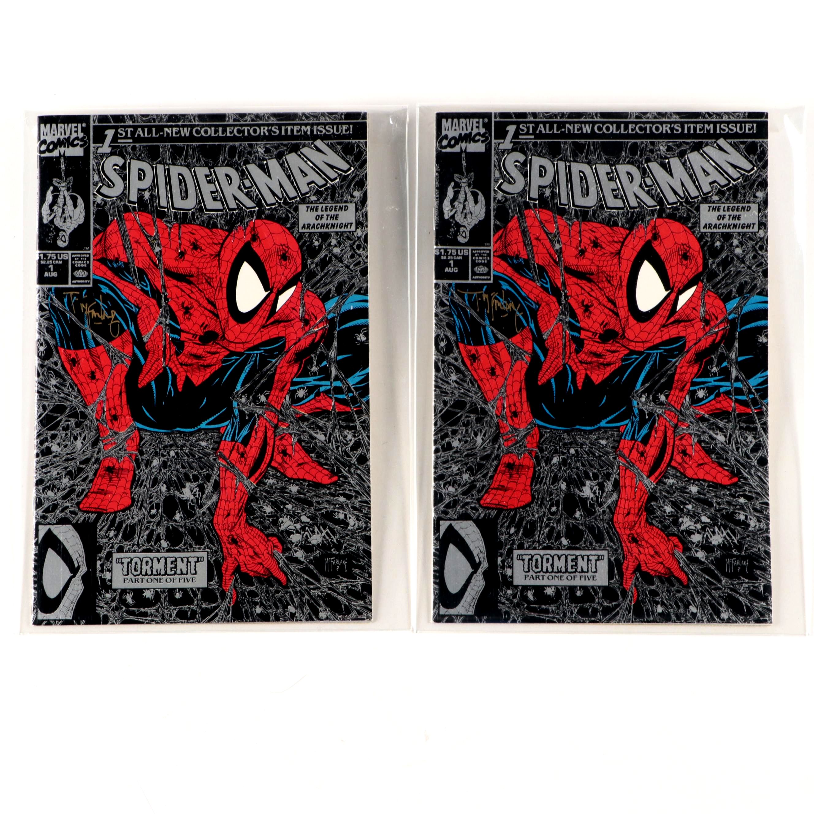 Todd McFarlane Signed Spider-Man "Torment" #1 Collector's Item Issue Comic Books