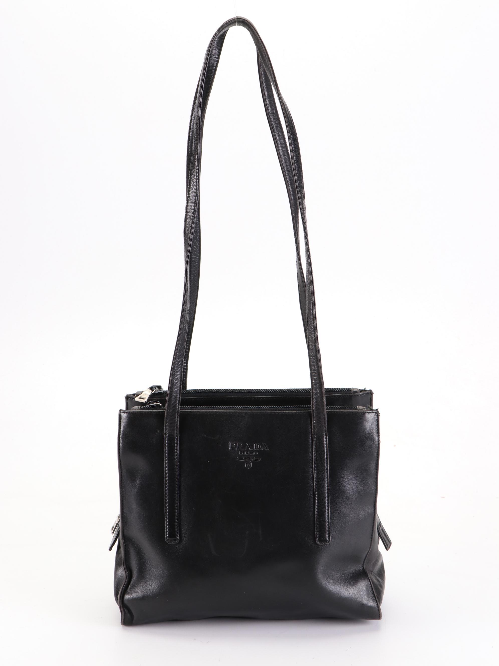 Prada Small Shoulder Bag in Lambskin