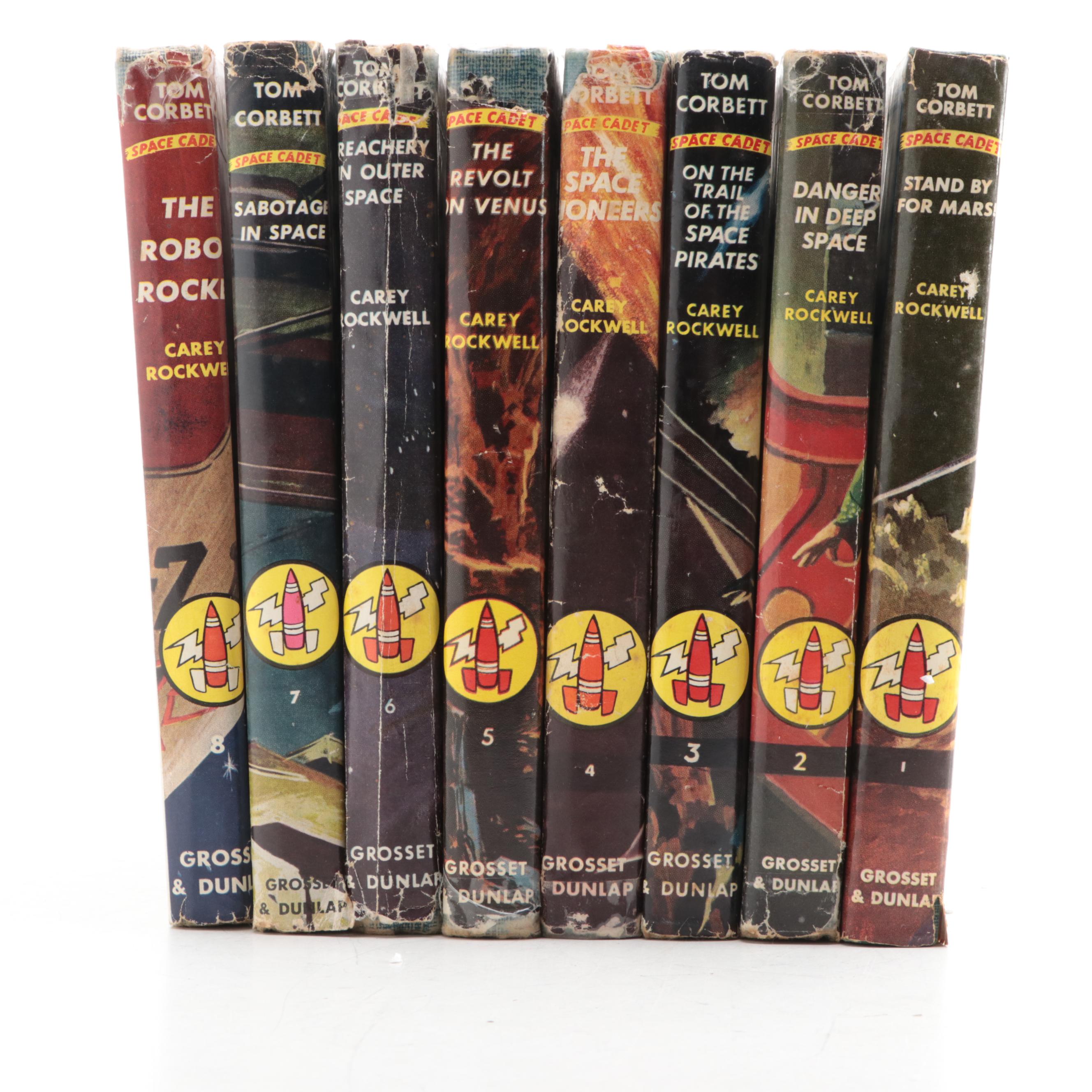 Illustrated "Tom Corbett—Space Cadet" Complete Series by Carey Rockwell, 1950s