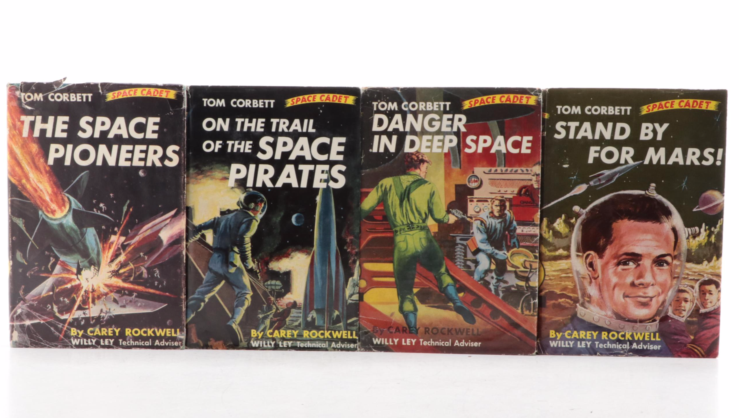 Illustrated "Tom Corbett—Space Cadet" Complete Series by Carey Rockwell, 1950s