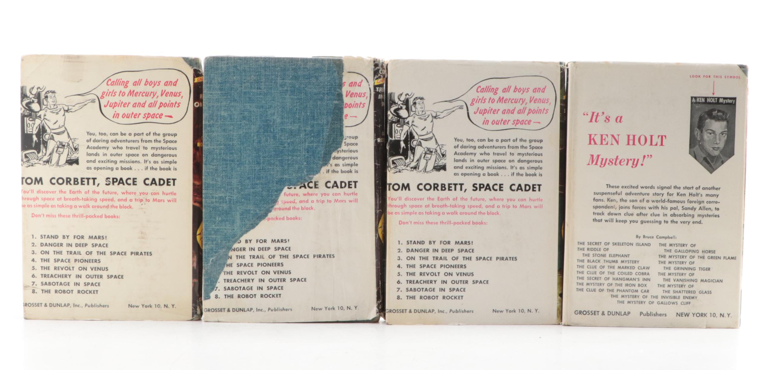 Illustrated "Tom Corbett—Space Cadet" Complete Series by Carey Rockwell, 1950s