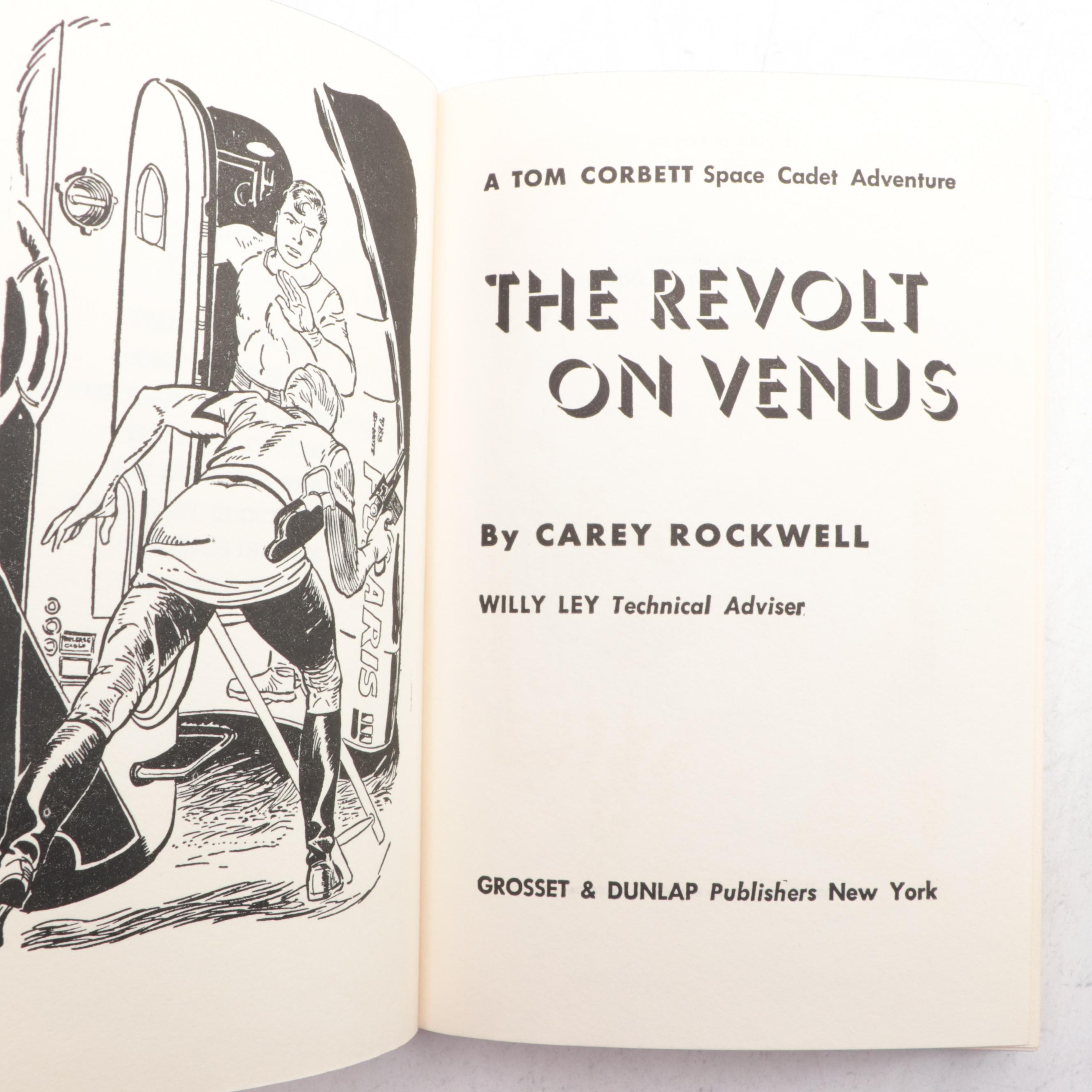 Illustrated "Tom Corbett—Space Cadet" Complete Series by Carey Rockwell, 1950s