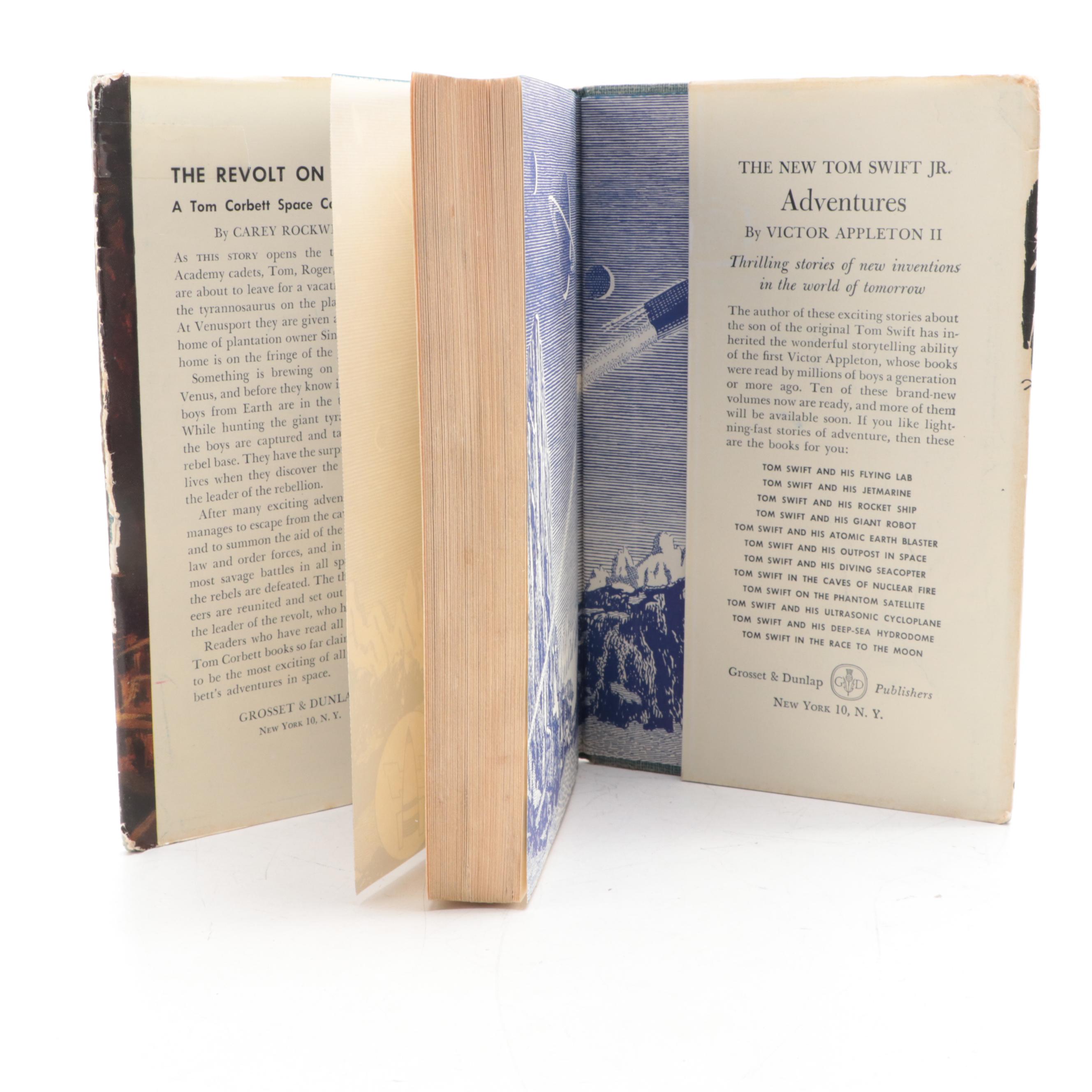 Illustrated "Tom Corbett—Space Cadet" Complete Series by Carey Rockwell, 1950s