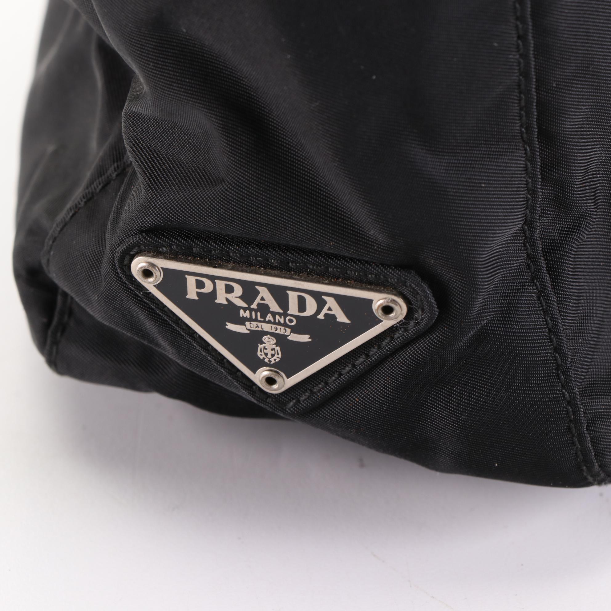 Prada Top Handle Bag in Tessuto Nylon
