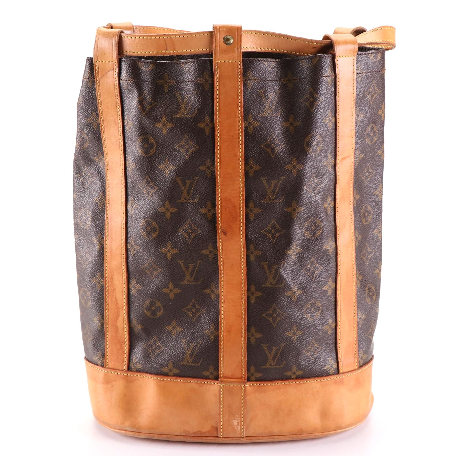 Louis Vuitton Randonnée PM Drawstring/Sling Bag in Monogram Canvas