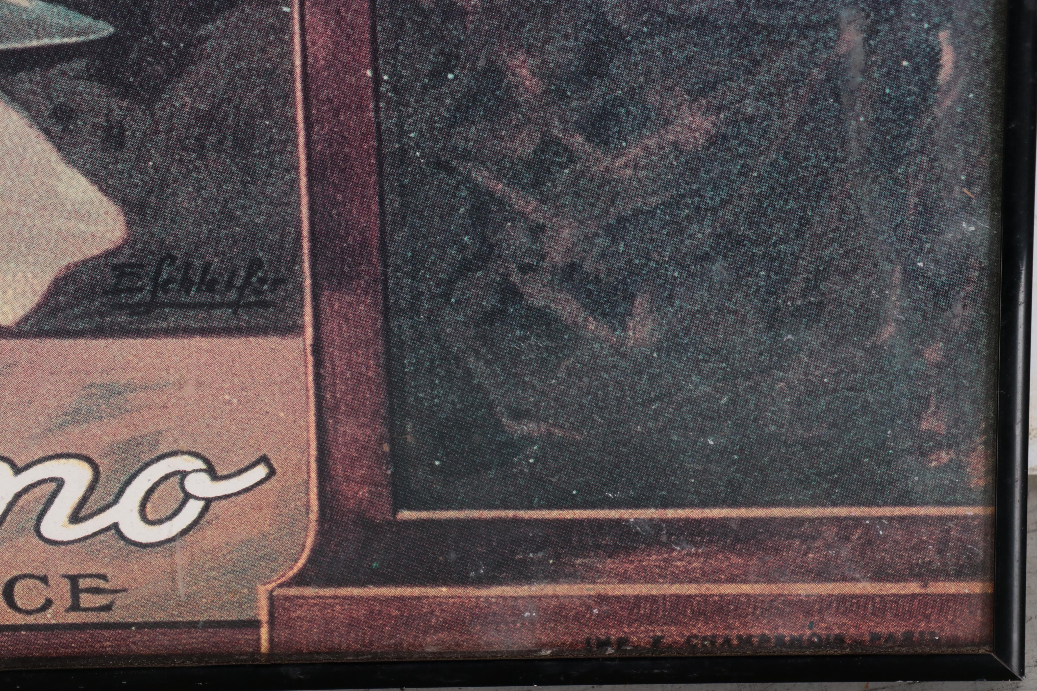 Offset Lithograph Poster "Champagne Pommery"