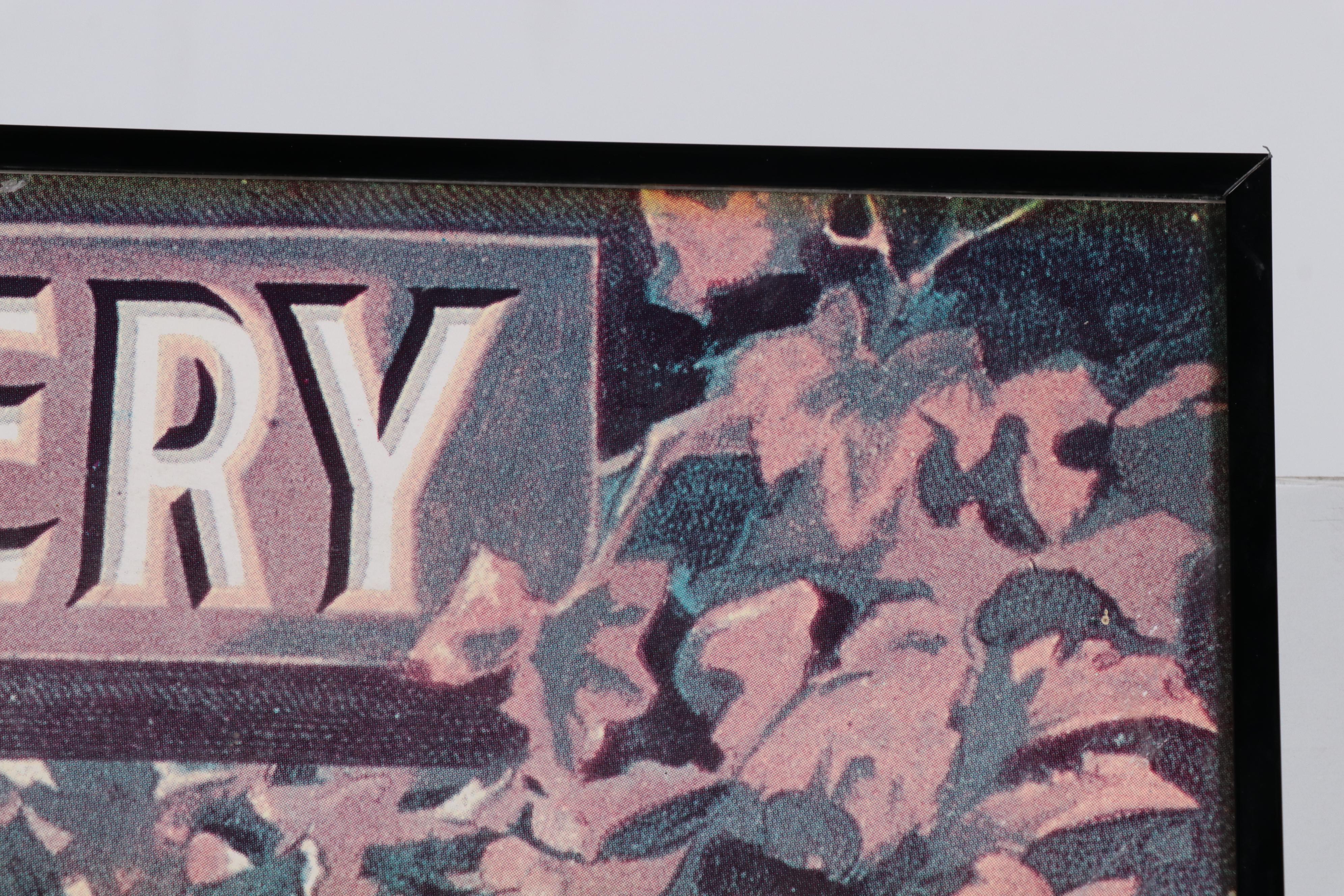 Offset Lithograph Poster "Champagne Pommery"