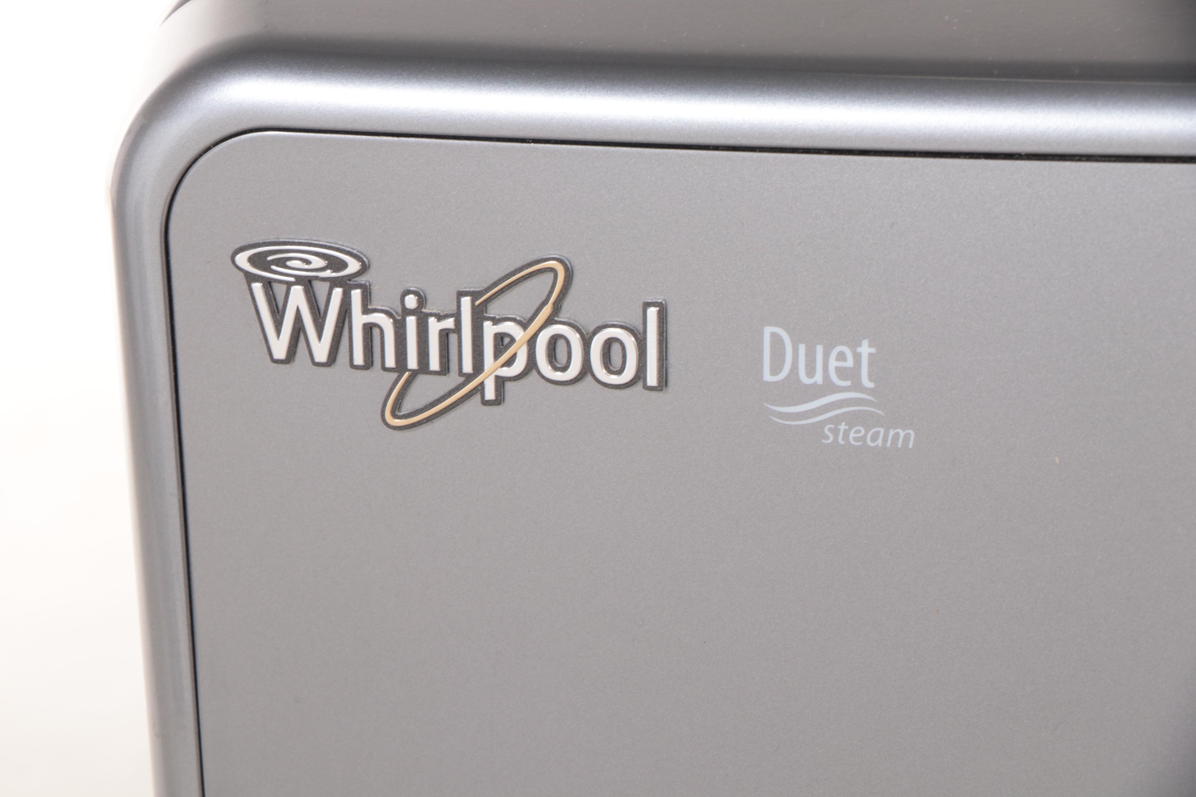 Whirlpool "Duet Steam" Front-Load Washer and Dryer