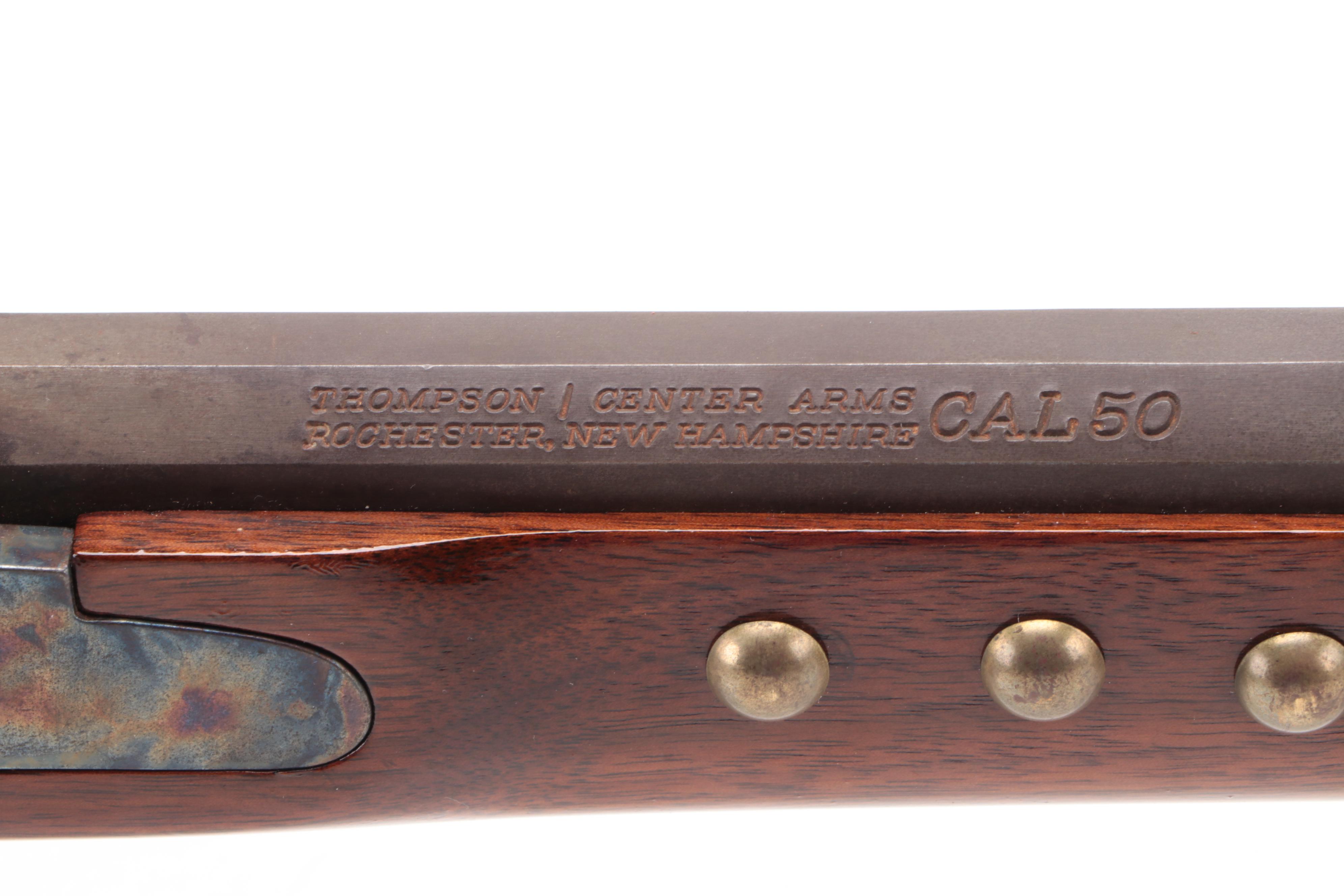 Thompson Center Arms .50 Caliber Blackpowder Rifle