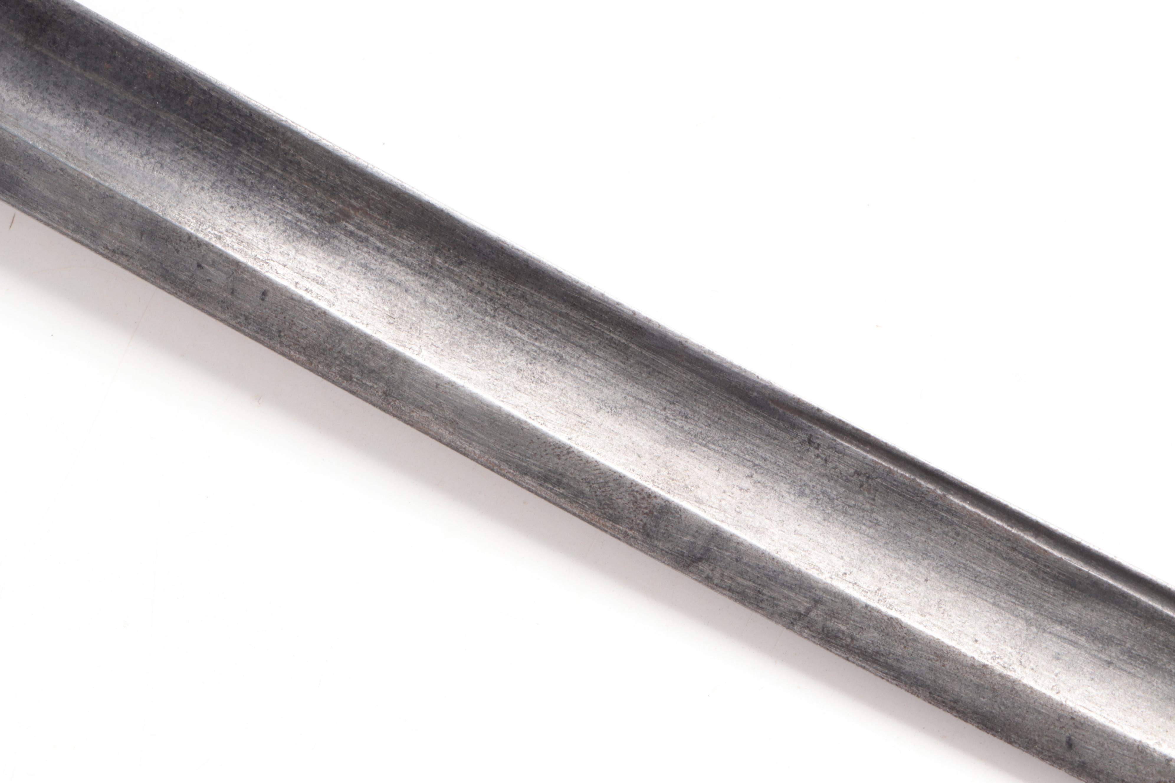 Model 1860 Civil War Era Cavalry Saber and Scabbard