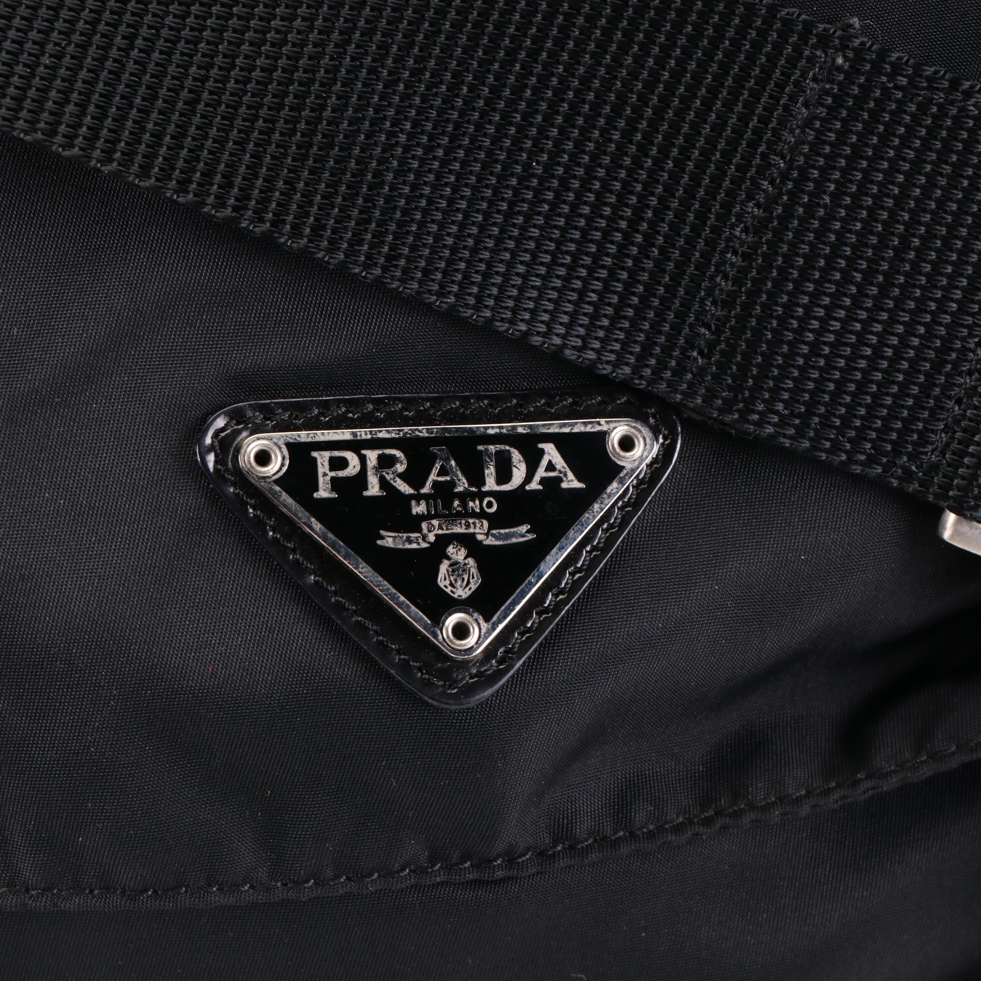 Prada Tessuto Nylon Messenger Bag