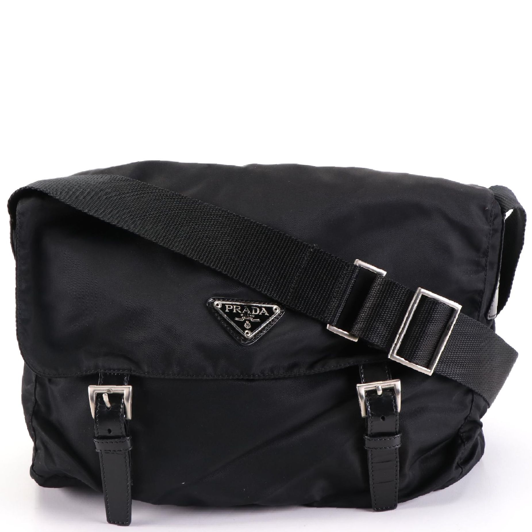 Prada Tessuto Nylon Messenger Bag