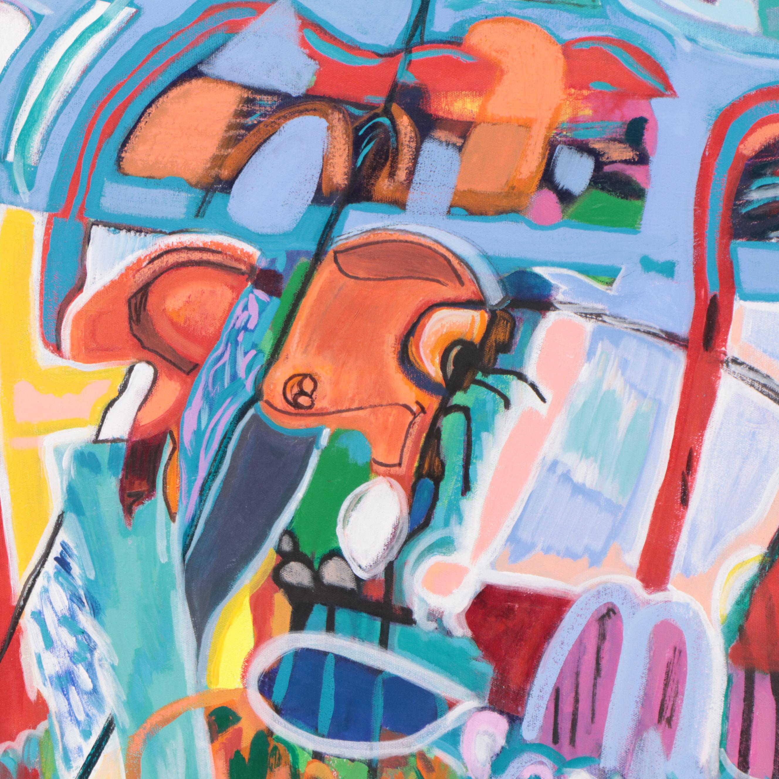 Rhee Lightner Acrylic Painting "Cancer Season," 2020