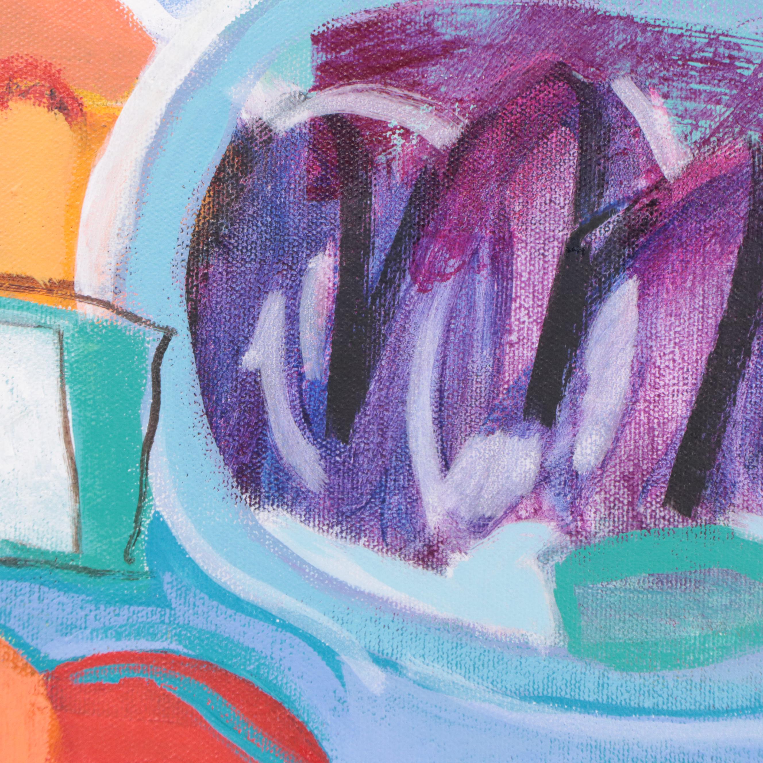 Rhee Lightner Acrylic Painting "Cancer Season," 2020