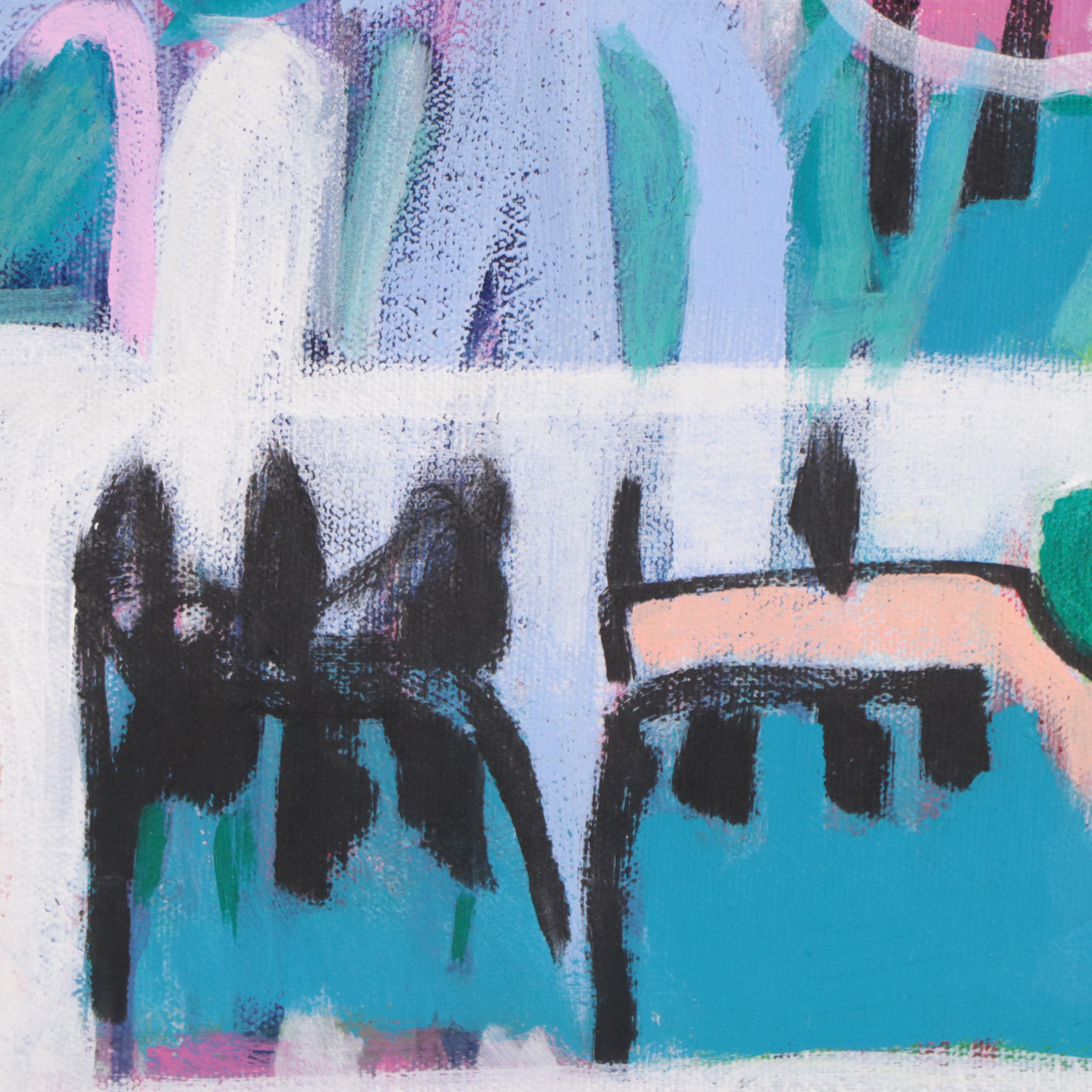 Rhee Lightner Acrylic Painting "Cancer Season," 2020