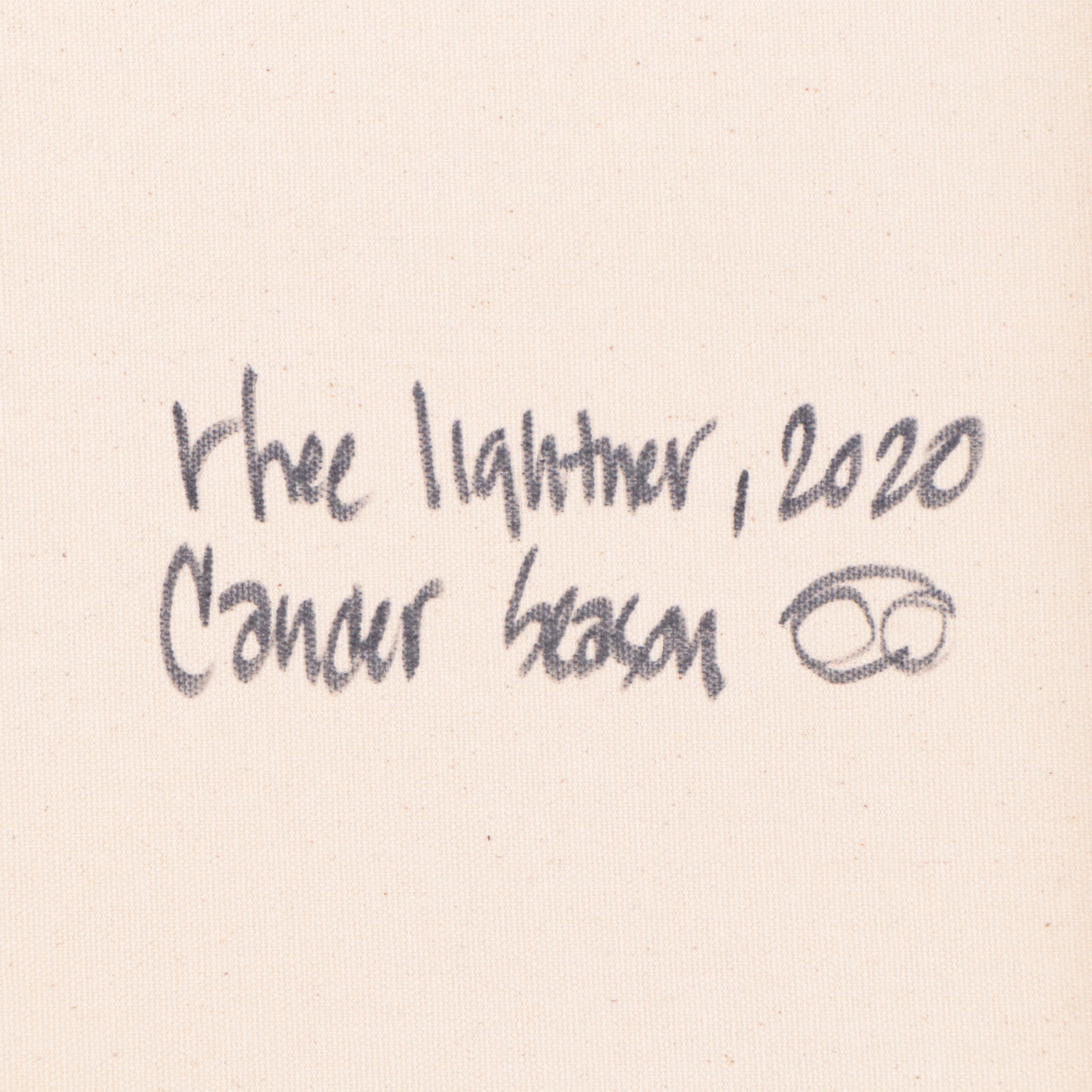 Rhee Lightner Acrylic Painting "Cancer Season," 2020