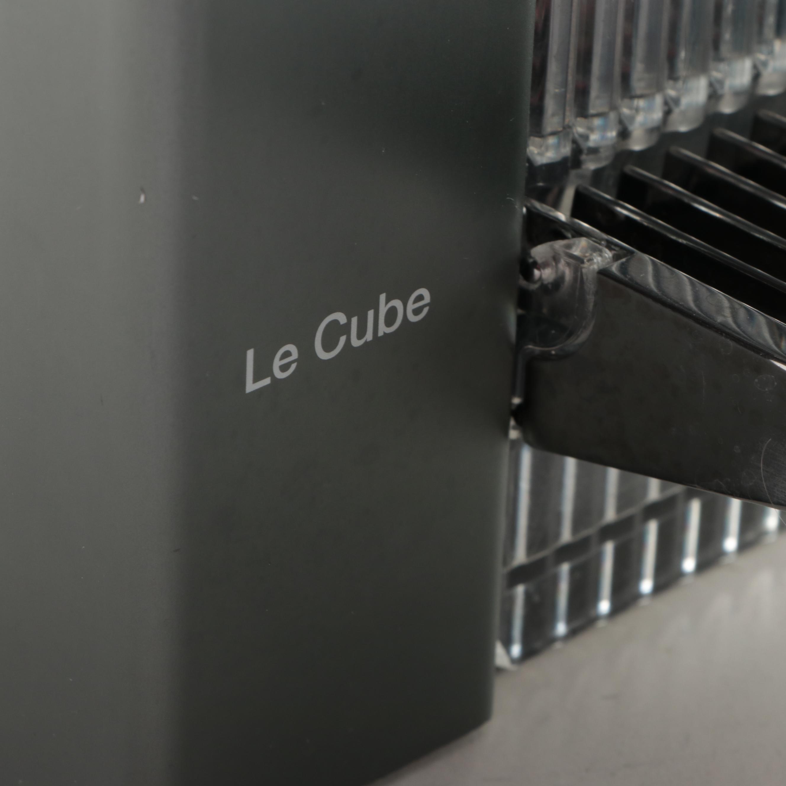 Nespresso Titan Gray Le Cube Espresso Machine