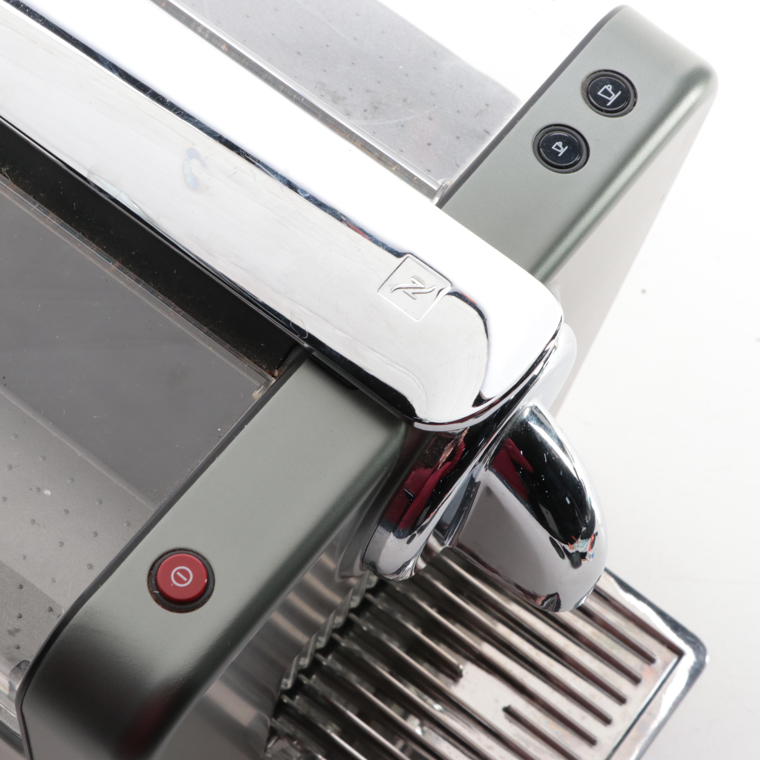 Nespresso Titan Gray Le Cube Espresso Machine