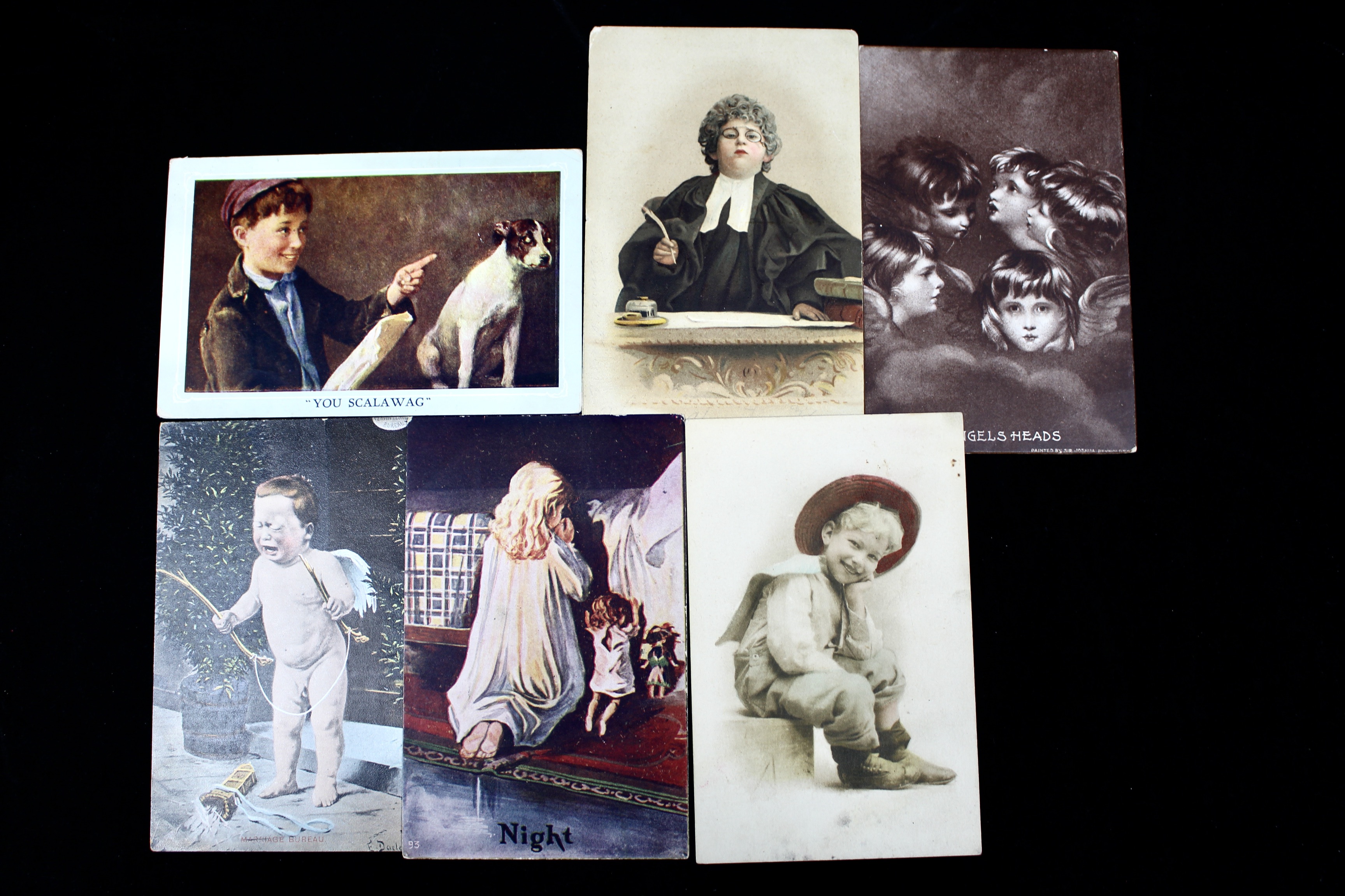 Sixty Different Early 1900s Postcards