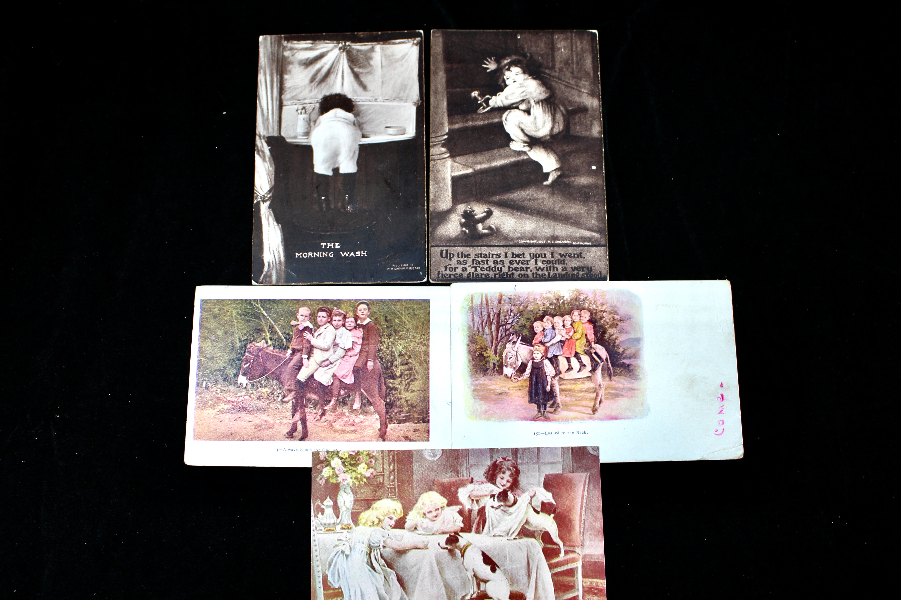 Sixty Different Early 1900s Postcards