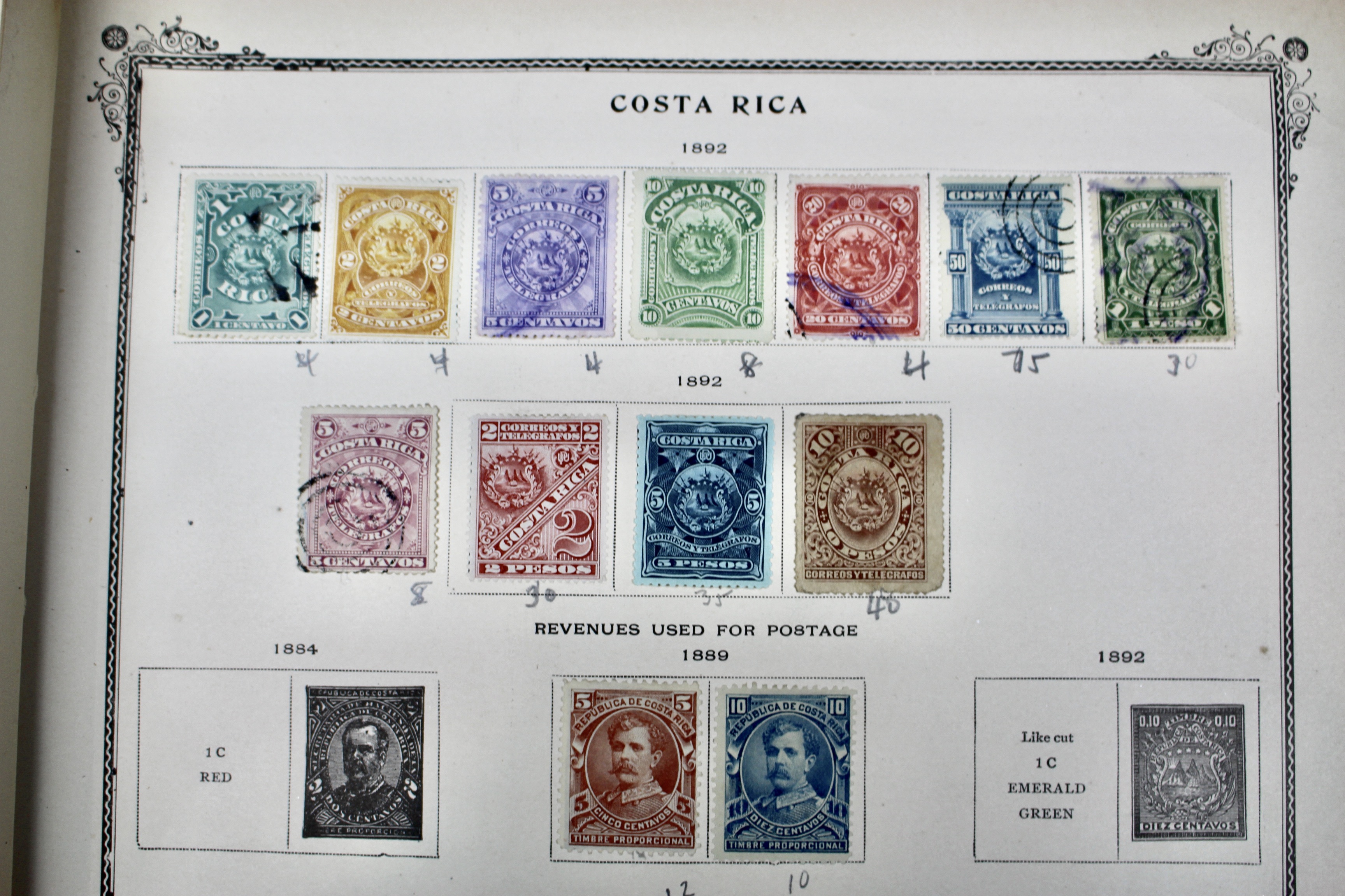 Early Foreign Postage Stamp Collection