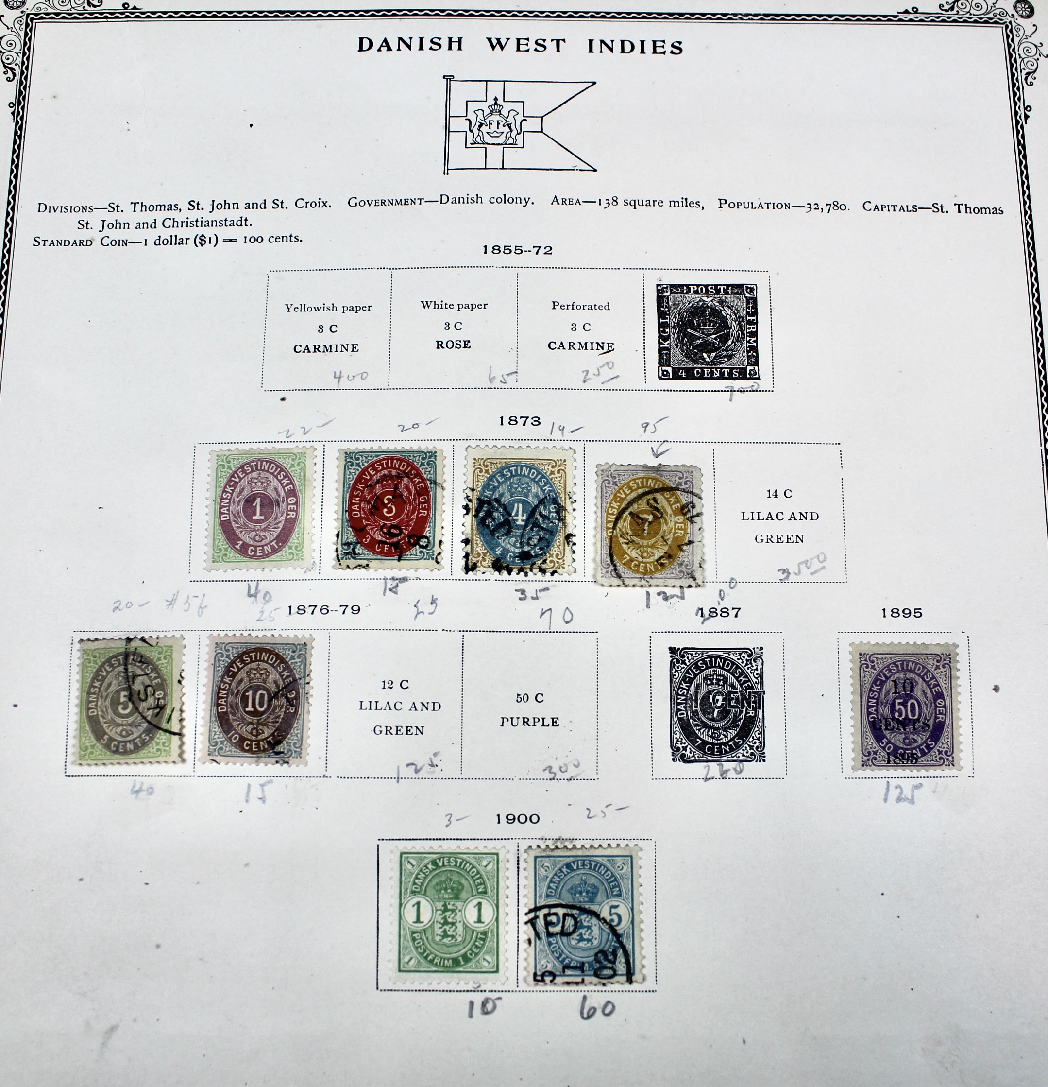 Early Foreign Postage Stamp Collection