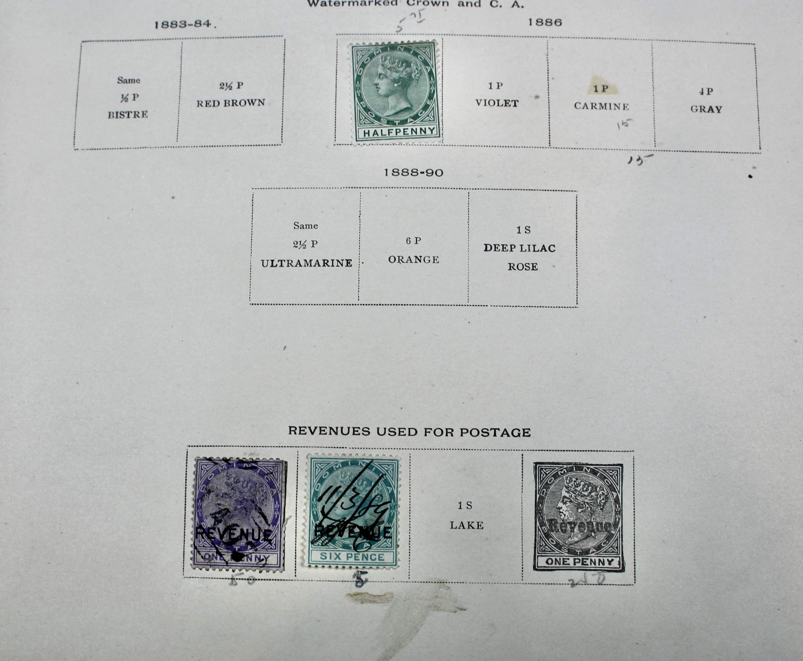 Early Foreign Postage Stamp Collection