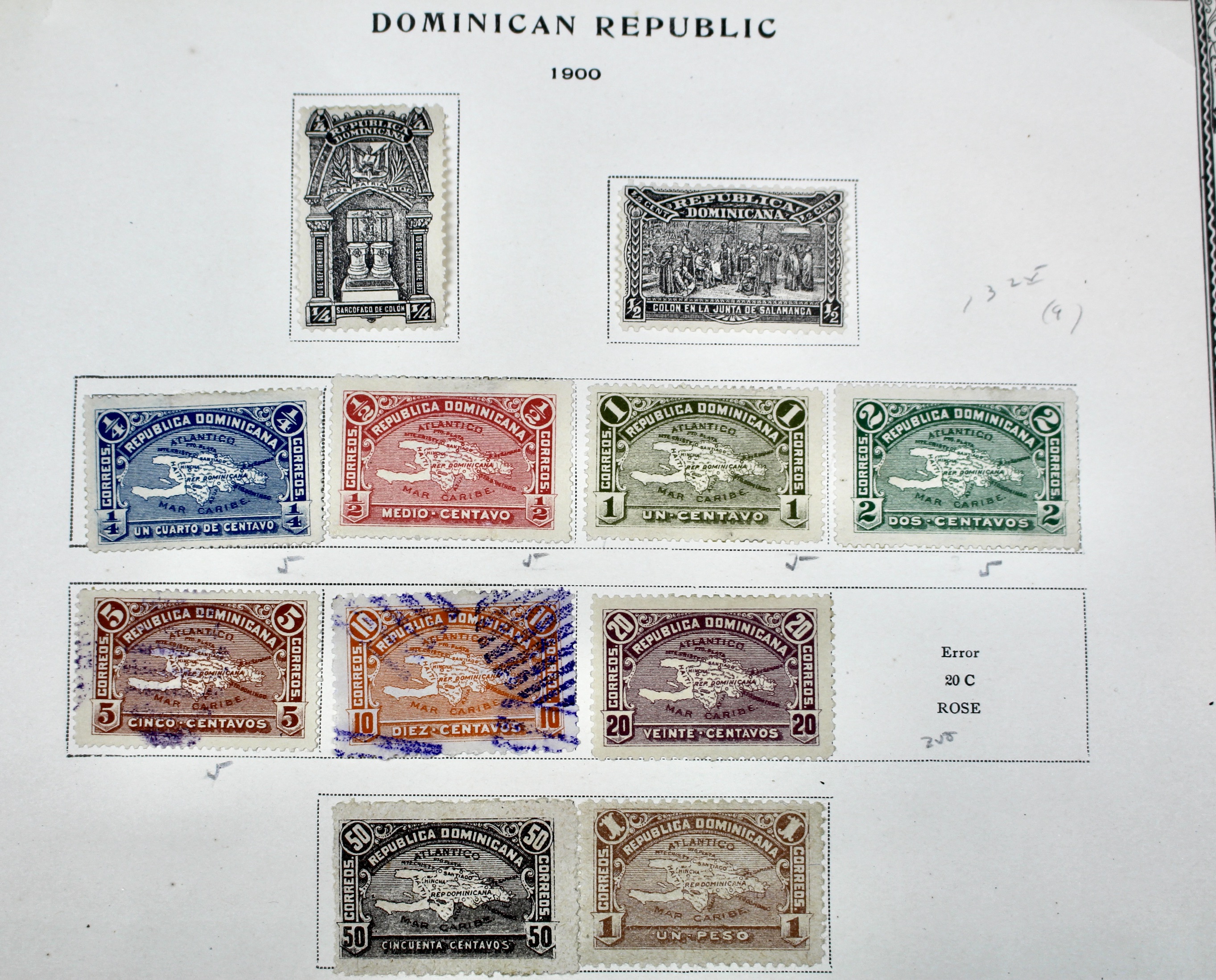 Early Foreign Postage Stamp Collection
