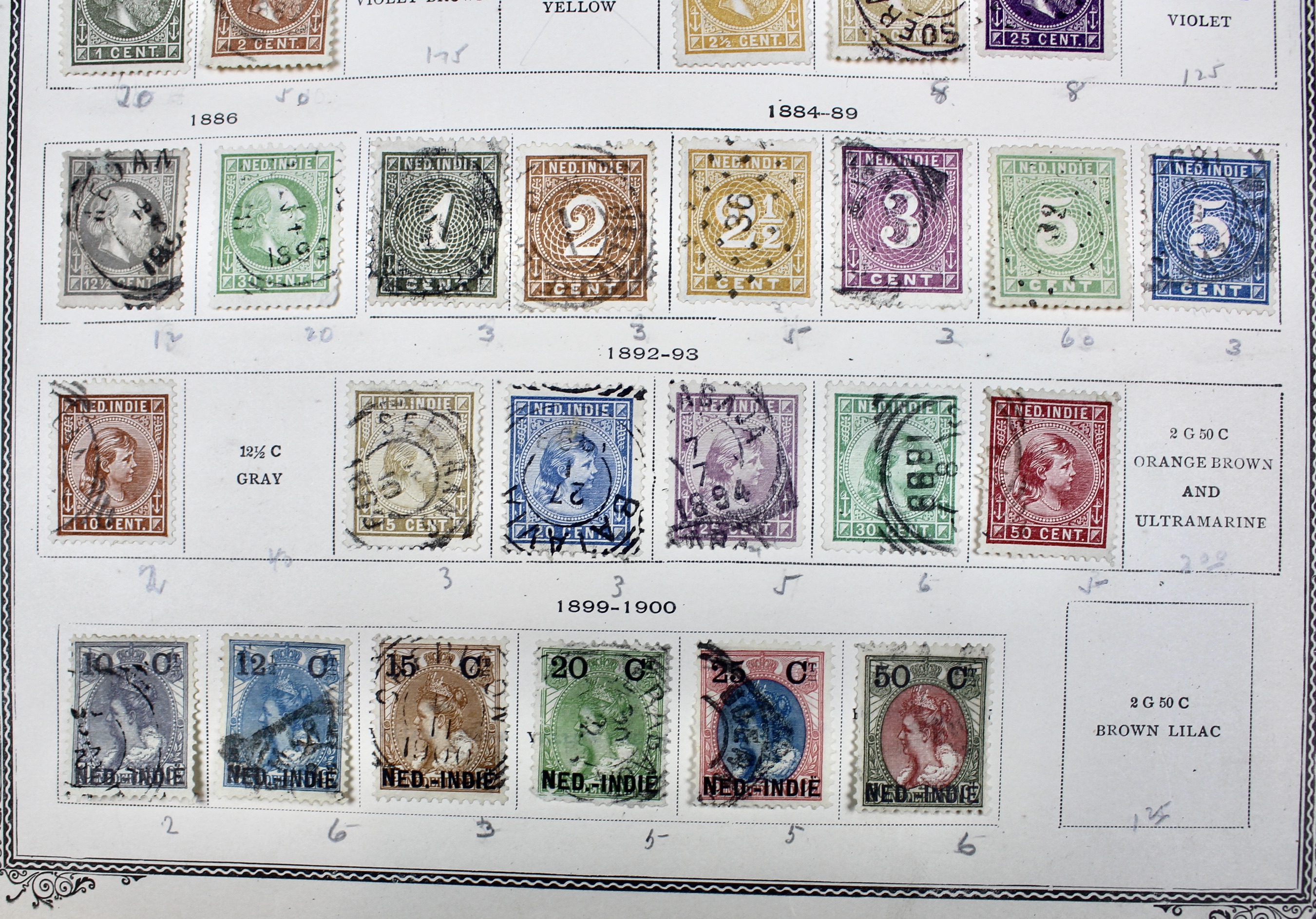Early Foreign Postage Stamp Collection