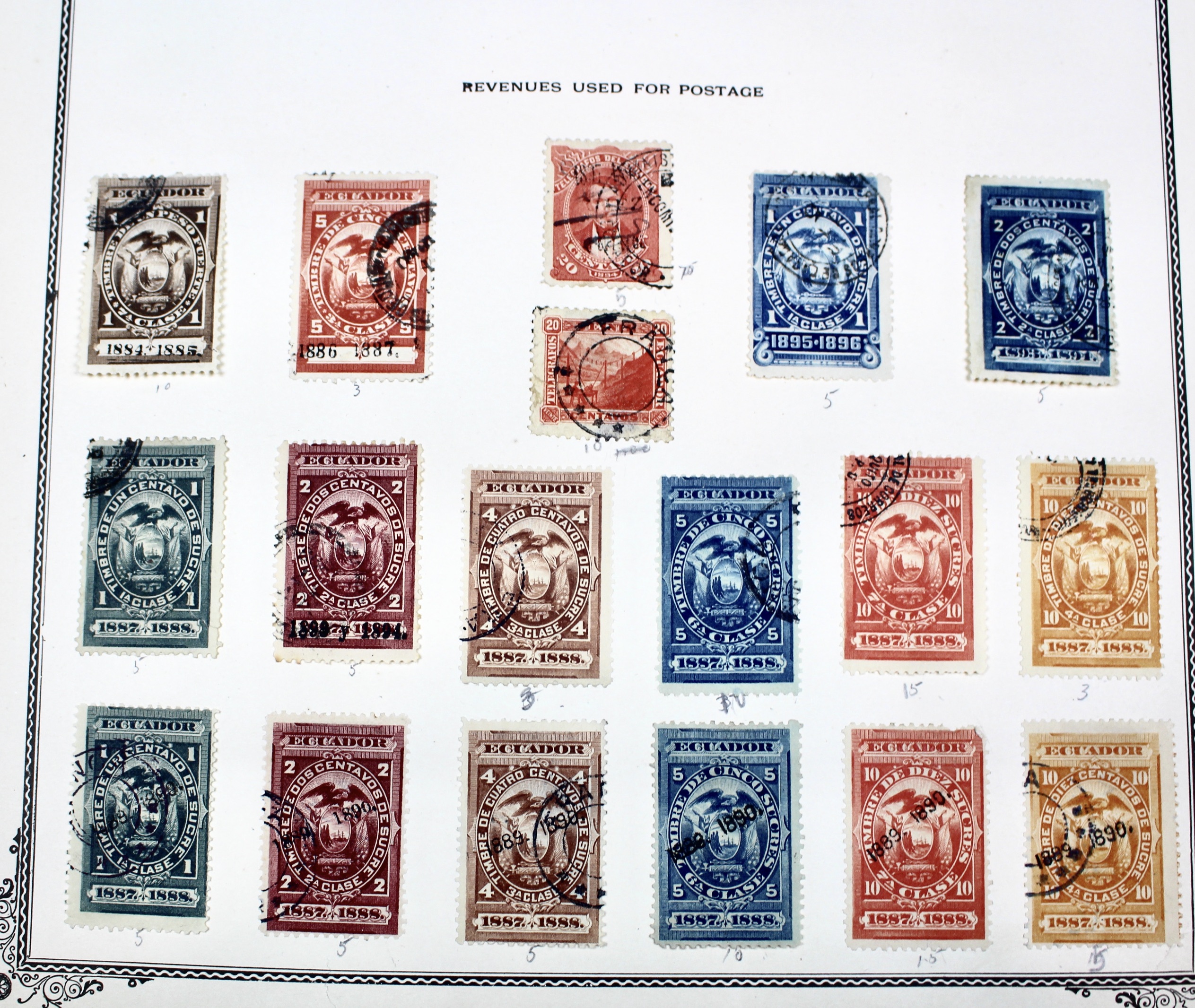 Early Foreign Postage Stamp Collection